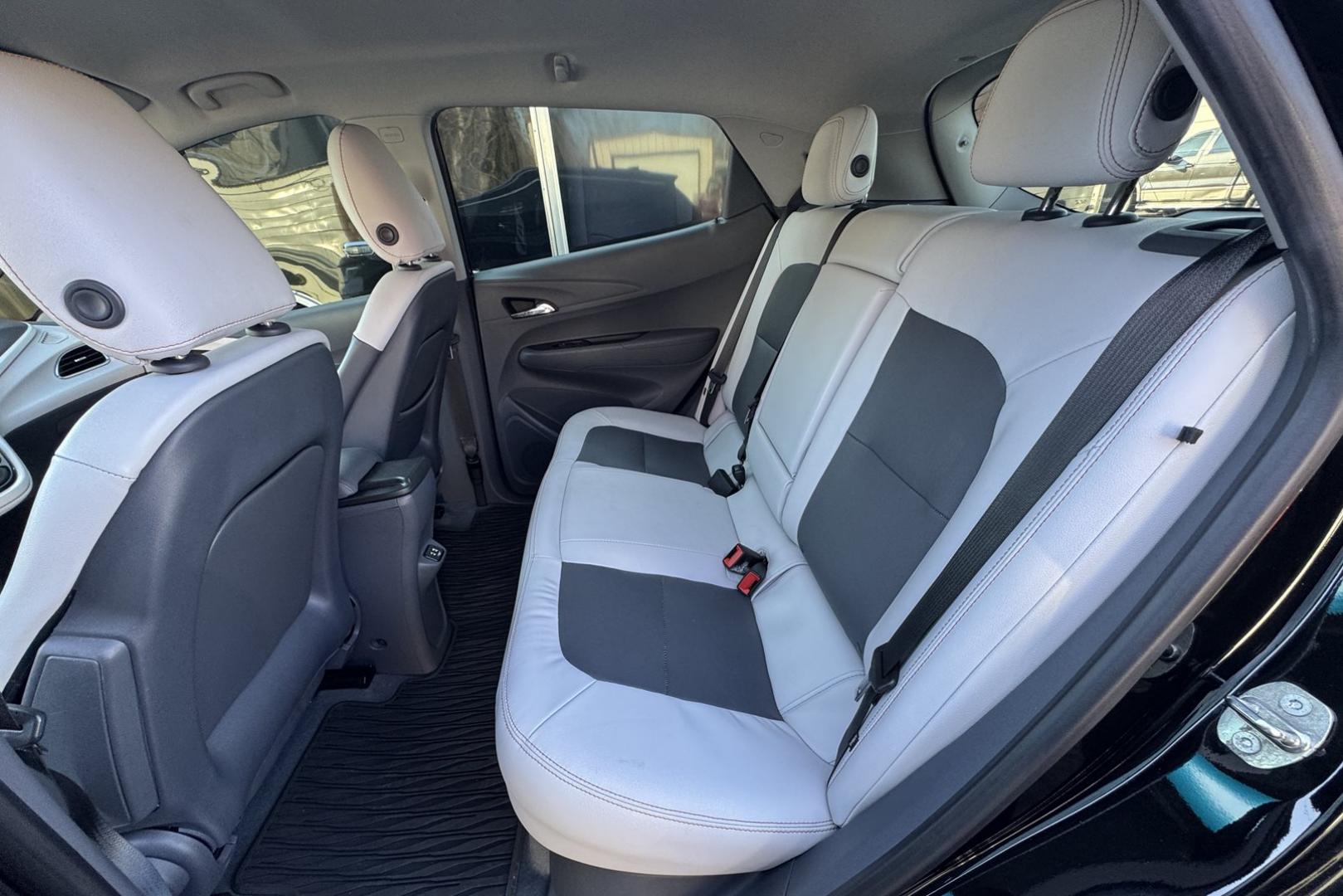 2017 Mosaic Black Metallic /Dark Galvanized/Sky Cool Gray Chevrolet Bolt Premier (1G1FX6S01H4) with an 60 kWh engine, Automatic transmission, located at 2304 W. Main St., Boise, ID, 83702, (208) 342-7777, 43.622105, -116.218658 - Remaining Battery Warranty Until August of 2031 or 122,768 Miles! - Photo#13