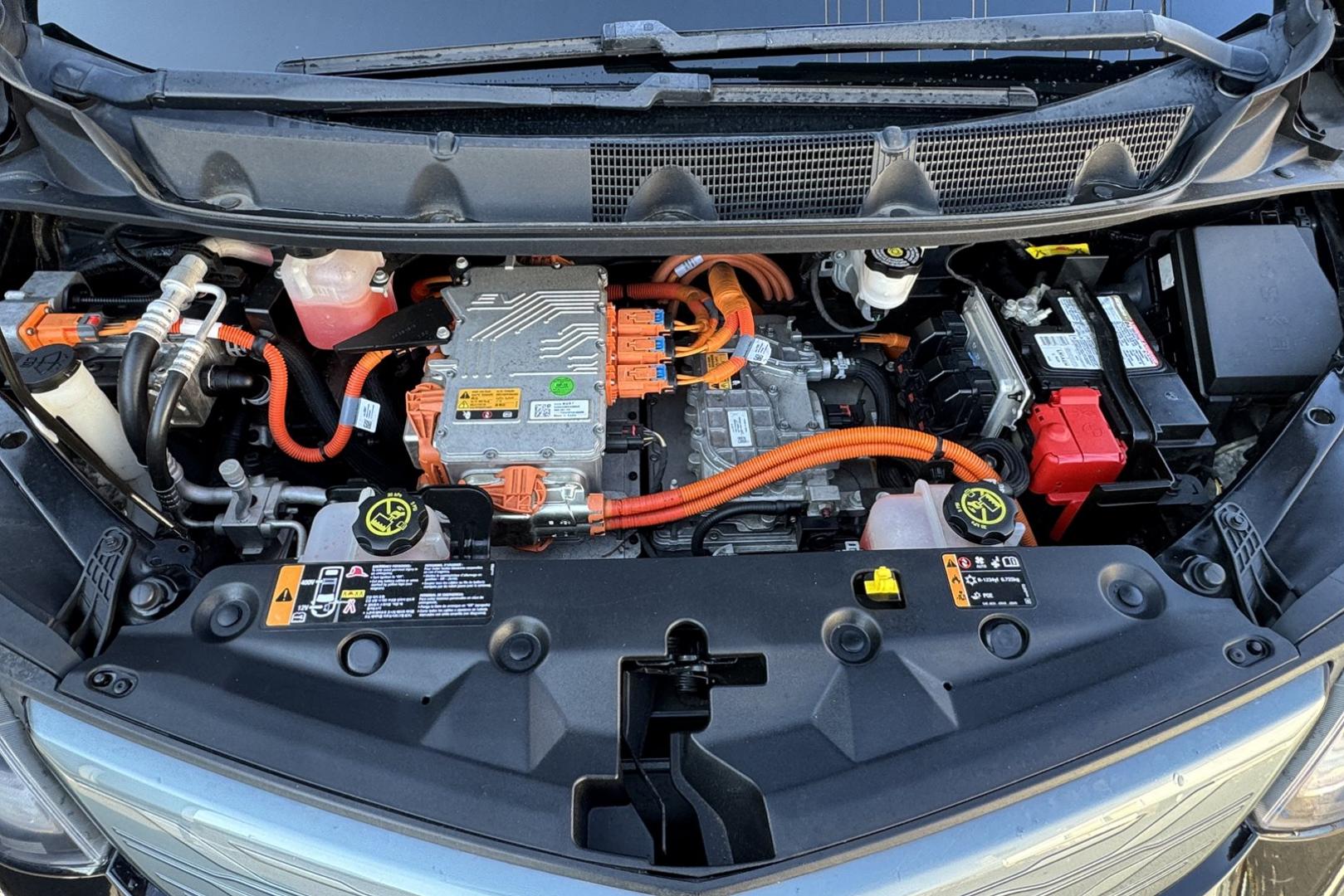 2017 Mosaic Black Metallic /Dark Galvanized/Sky Cool Gray Chevrolet Bolt Premier (1G1FX6S01H4) with an 60 kWh engine, Automatic transmission, located at 2304 W. Main St., Boise, ID, 83702, (208) 342-7777, 43.622105, -116.218658 - Remaining Battery Warranty Until August of 2031 or 122,768 Miles! - Photo#16