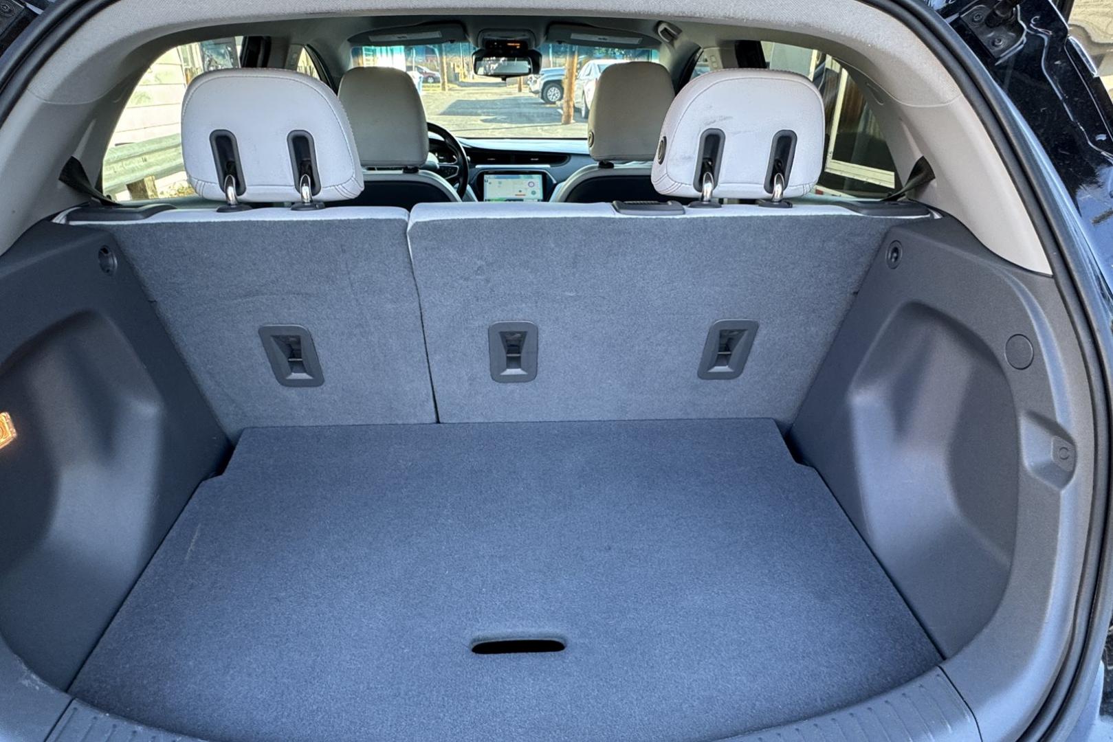 2017 Mosaic Black Metallic /Dark Galvanized/Sky Cool Gray Chevrolet Bolt Premier (1G1FX6S01H4) with an 60 kWh engine, Automatic transmission, located at 2304 W. Main St., Boise, ID, 83702, (208) 342-7777, 43.622105, -116.218658 - Remaining Battery Warranty Until August of 2031 or 122,768 Miles! - Photo#19