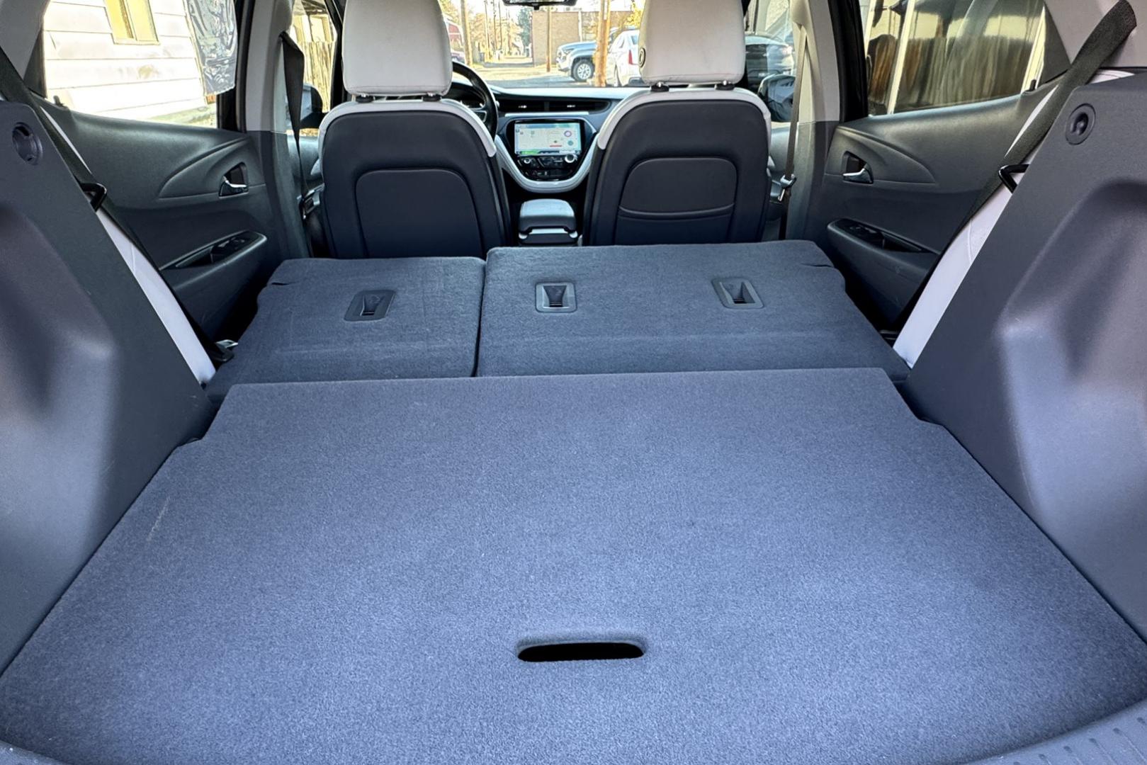 2017 Mosaic Black Metallic /Dark Galvanized/Sky Cool Gray Chevrolet Bolt Premier (1G1FX6S01H4) with an 60 kWh engine, Automatic transmission, located at 2304 W. Main St., Boise, ID, 83702, (208) 342-7777, 43.622105, -116.218658 - Remaining Battery Warranty Until August of 2031 or 122,768 Miles! - Photo#22