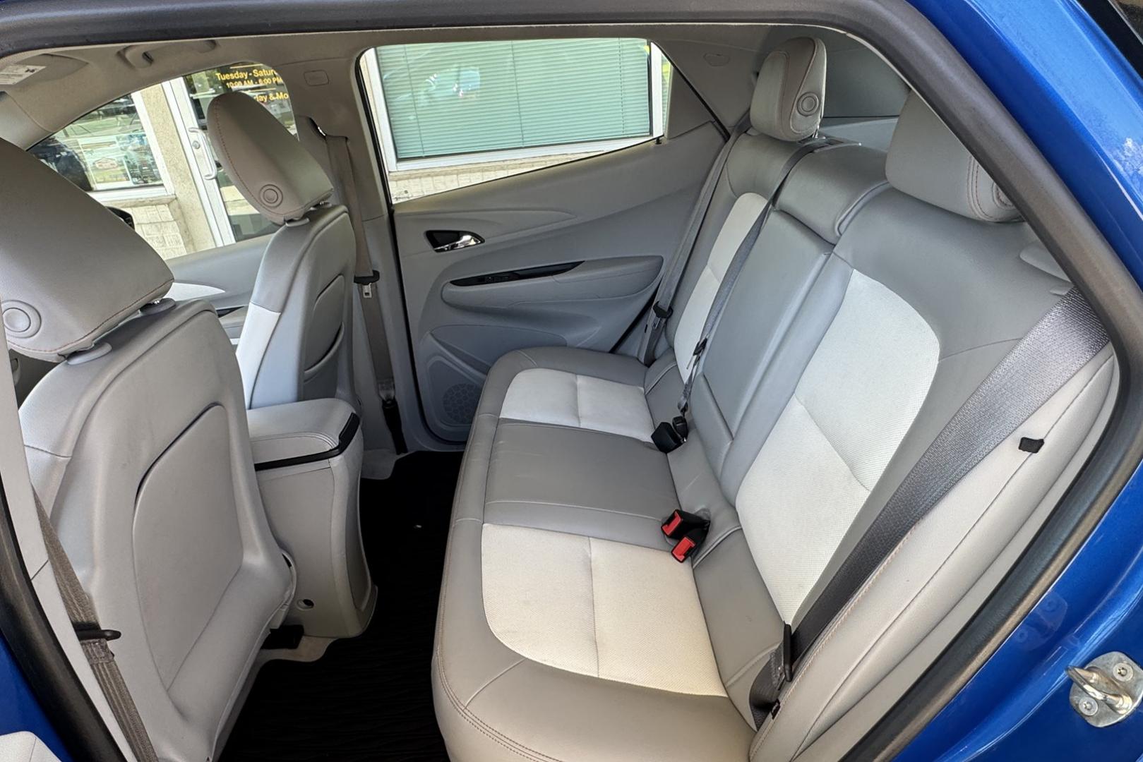 2019 Kinnetic Blue /Light Graystone Chevrolet Bolt Premier (1G1FZ6S09K4) with an EV engine, Automatic transmission, located at 2304 W. Main St., Boise, ID, 83702, (208) 342-7777, 43.622105, -116.218658 - Loaded With Comfort And Safety Options! Main Drive Battery Warranty June 30, 2030 or 115519 miles! - Photo#6