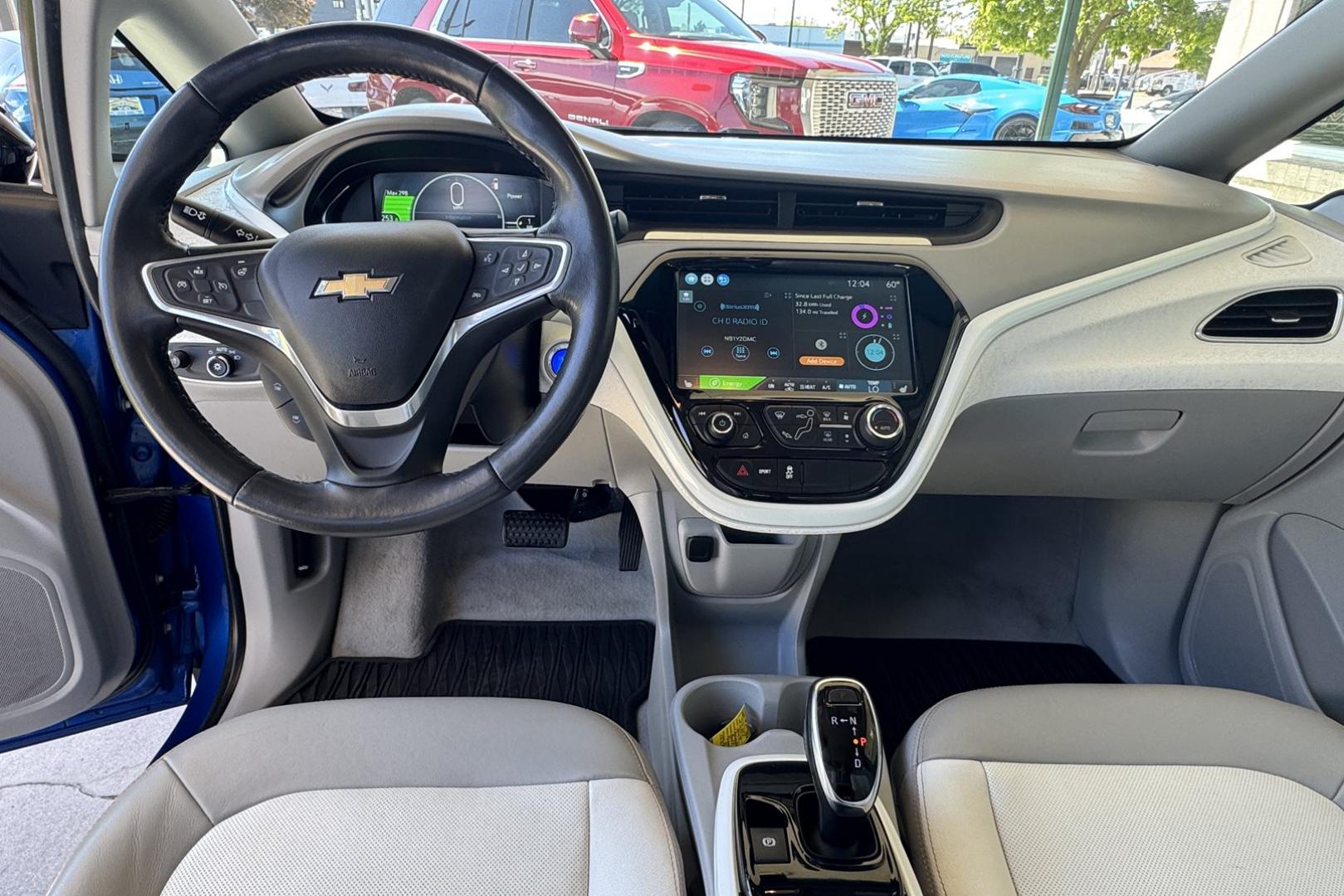 2019 Kinnetic Blue /Light Graystone Chevrolet Bolt Premier (1G1FZ6S09K4) with an EV engine, Automatic transmission, located at 2304 W. Main St., Boise, ID, 83702, (208) 342-7777, 43.622105, -116.218658 - Loaded With Comfort And Safety Options! Main Drive Battery Warranty June 30, 2030 or 115519 miles! - Photo#7