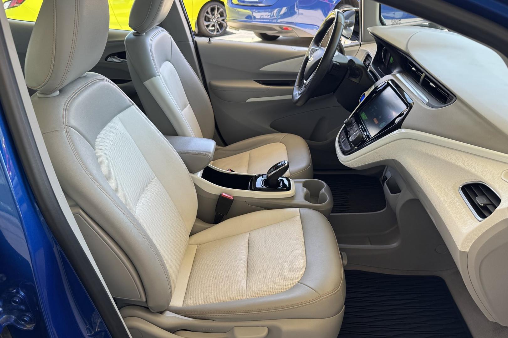 2019 Kinnetic Blue /Light Graystone Chevrolet Bolt Premier (1G1FZ6S09K4) with an EV engine, Automatic transmission, located at 2304 W. Main St., Boise, ID, 83702, (208) 342-7777, 43.622105, -116.218658 - Loaded With Comfort And Safety Options! Main Drive Battery Warranty June 30, 2030 or 115519 miles! - Photo#15