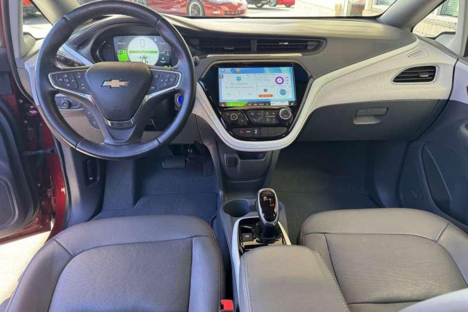 2020 Cajun Red /Dark Galvanized Gray Chevrolet Bolt Premier (1G1FZ6S06L4) with an 66 kWh engine, Automatic transmission, located at 2304 W. Main St., Boise, ID, 83702, (208) 342-7777, 43.622105, -116.218658 - Remaining Factory Warranty! New Tires! Ready To Go! Car Qualifies For The EV Tax Credit! - Photo #13