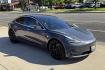 2018 Midnight Silver Metallic /Ultra White Tesla Model 3 Performance (5YJ3E1EB1JF) with an 75 kWh engine, Automatic transmission, located at 2304 W. Main St., Boise, ID, 83702, (208) 342-7777, 43.622105, -116.218658 - Photo#2