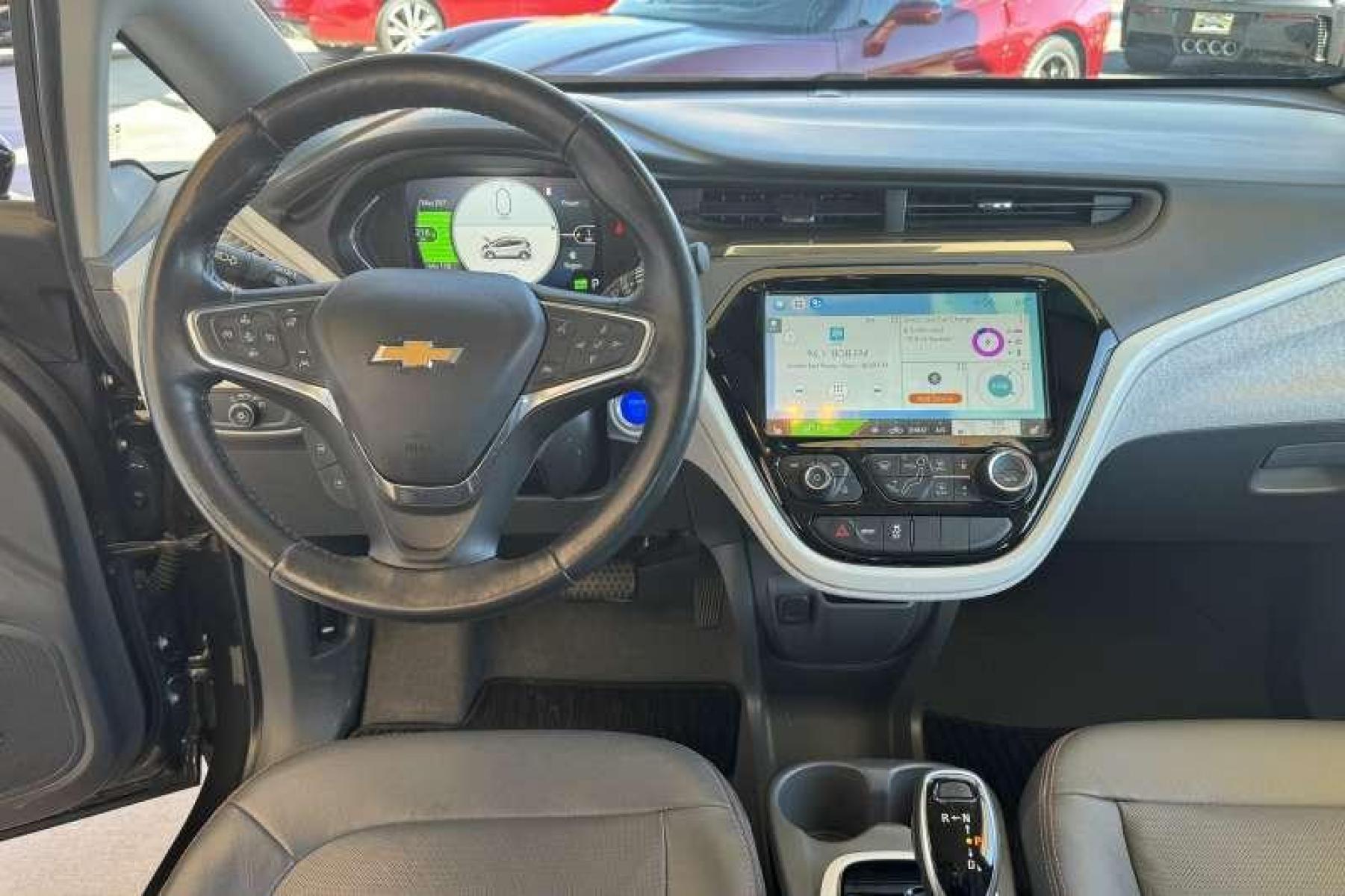 2019 Nightfall Gray Metallic /Dark Galvanized Gray Chevrolet Bolt Premier (1G1FZ6S03K4) with an 60 KwH engine, Automatic transmission, located at 2304 W. Main St., Boise, ID, 83702, (208) 342-7777, 43.622105, -116.218658 - New Tires! Ready To Go! Car Qualifies For The EV Tax Credit! Main Drive Battery Warranty Until March of 2032! - Photo #9