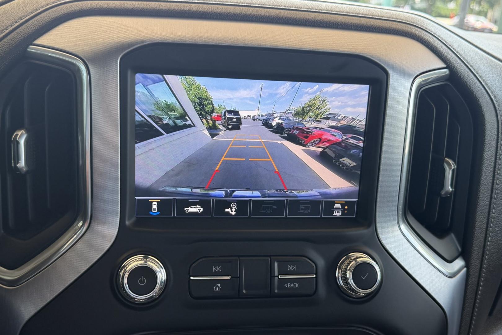 2020 Northsky Blue Metallic /Shale GMC Sierra 1500 SLT X31 (1GTU9DED6LZ) with an V8 5.3 Liter engine, Automatic 10 Speed transmission, located at 2304 W. Main St., Boise, ID, 83702, (208) 342-7777, 43.622105, -116.218658 - Highly Optioned SLT X31 Off Road Package!- Photo#8