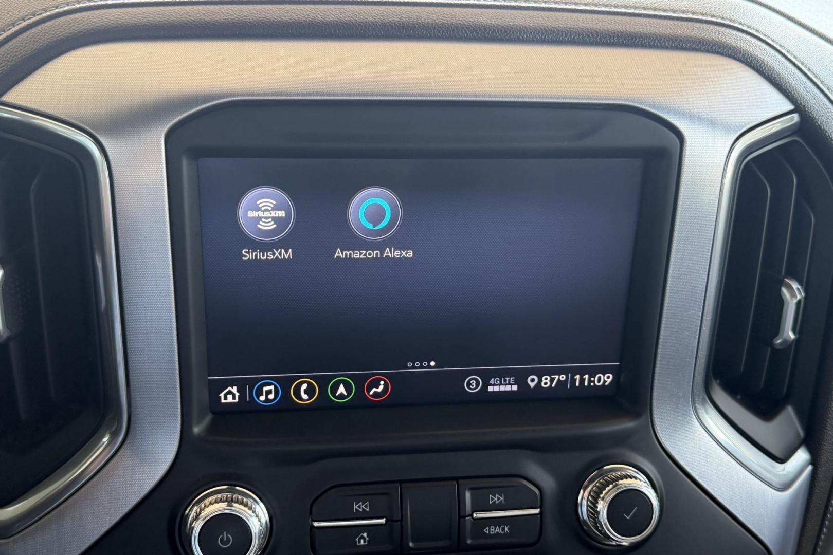 2020 Northsky Blue Metallic /Shale GMC Sierra 1500 SLT X31 (1GTU9DED6LZ) with an V8 5.3 Liter engine, Automatic 10 Speed transmission, located at 2304 W. Main St., Boise, ID, 83702, (208) 342-7777, 43.622105, -116.218658 - Highly Optioned SLT X31 Off Road Package!- Photo#13