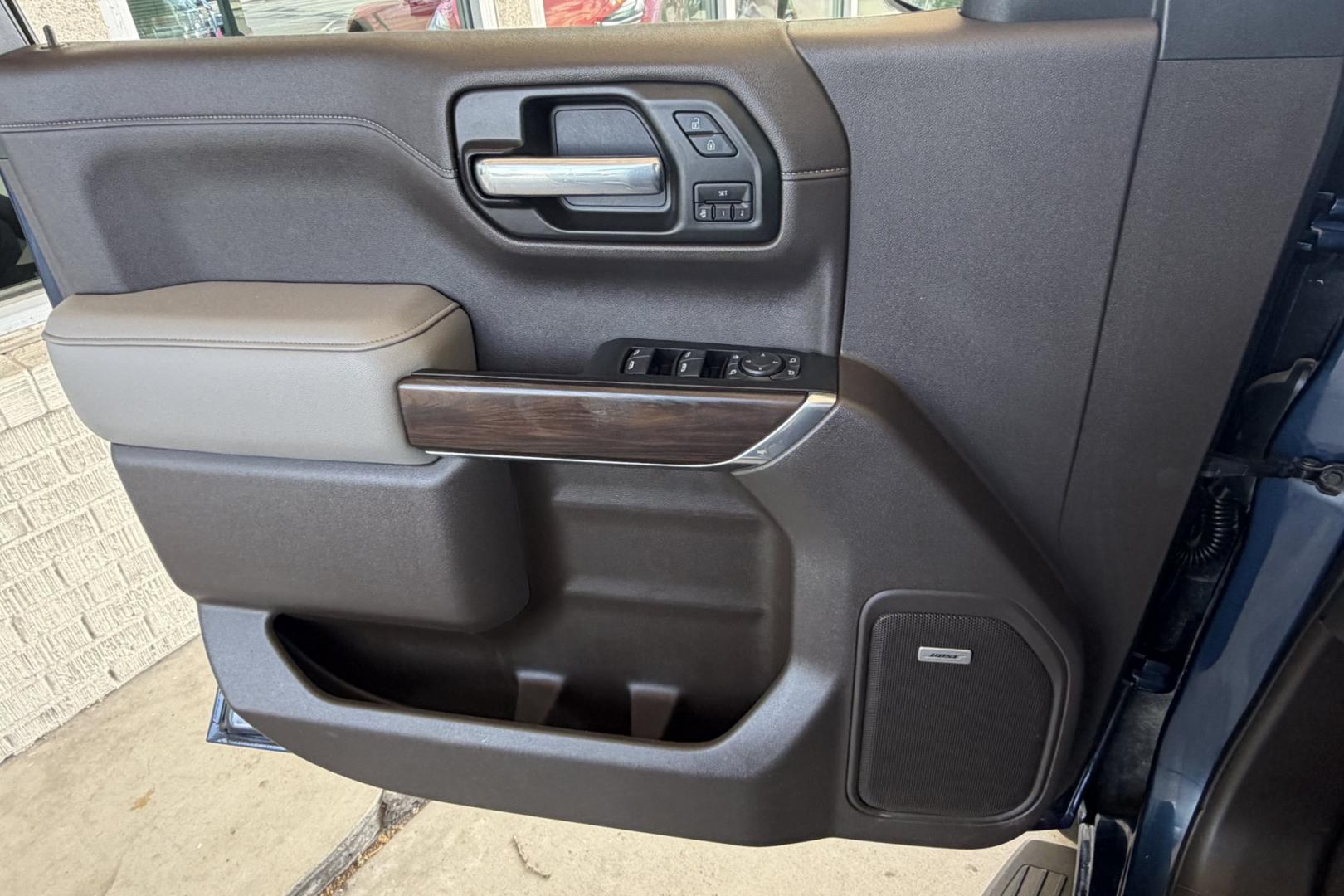 2020 Northsky Blue Metallic /Shale GMC Sierra 1500 SLT X31 (1GTU9DED6LZ) with an V8 5.3 Liter engine, Automatic 10 Speed transmission, located at 2304 W. Main St., Boise, ID, 83702, (208) 342-7777, 43.622105, -116.218658 - Highly Optioned SLT X31 Off Road Package!- Photo#14