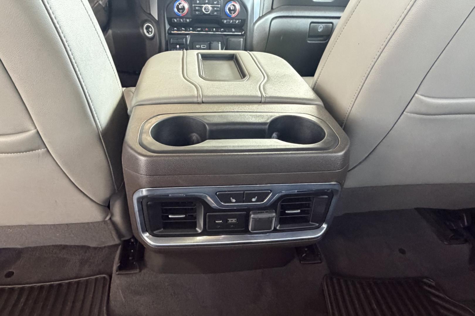 2020 Northsky Blue Metallic /Shale GMC Sierra 1500 SLT X31 (1GTU9DED6LZ) with an V8 5.3 Liter engine, Automatic 10 Speed transmission, located at 2304 W. Main St., Boise, ID, 83702, (208) 342-7777, 43.622105, -116.218658 - Highly Optioned SLT X31 Off Road Package!- Photo#23