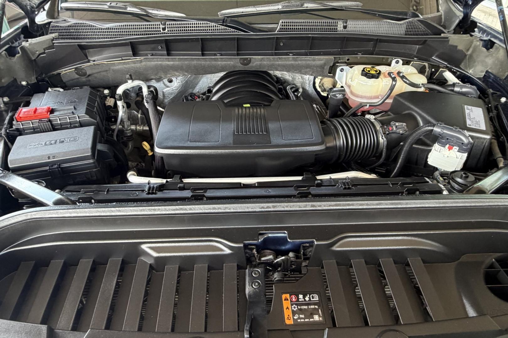 2020 Northsky Blue Metallic /Shale GMC Sierra 1500 SLT X31 (1GTU9DED6LZ) with an V8 5.3 Liter engine, Automatic 10 Speed transmission, located at 2304 W. Main St., Boise, ID, 83702, (208) 342-7777, 43.622105, -116.218658 - Highly Optioned SLT X31 Off Road Package!- Photo#25