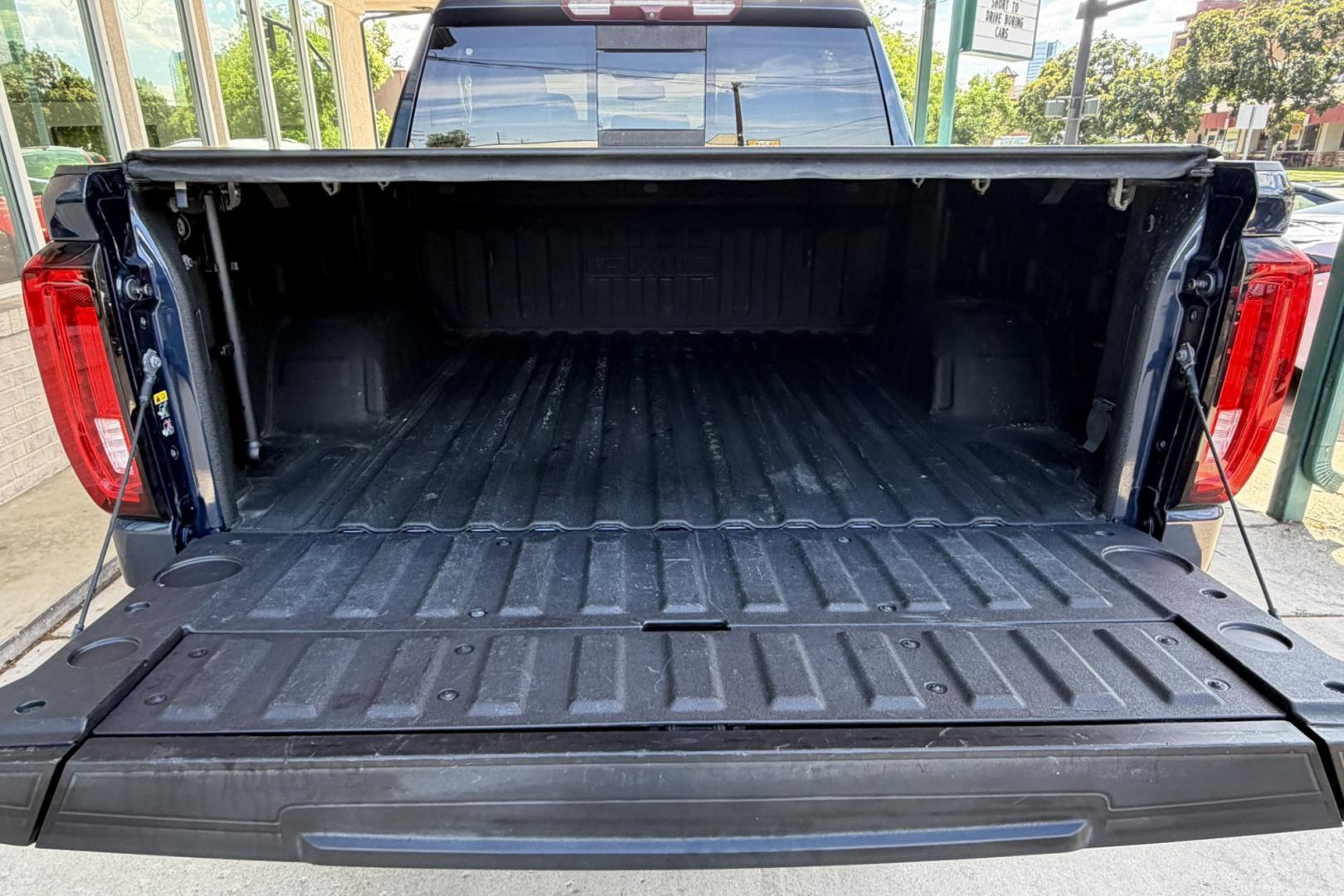 2020 Northsky Blue Metallic /Shale GMC Sierra 1500 SLT X31 (1GTU9DED6LZ) with an V8 5.3 Liter engine, Automatic 10 Speed transmission, located at 2304 W. Main St., Boise, ID, 83702, (208) 342-7777, 43.622105, -116.218658 - Highly Optioned SLT X31 Off Road Package!- Photo#30