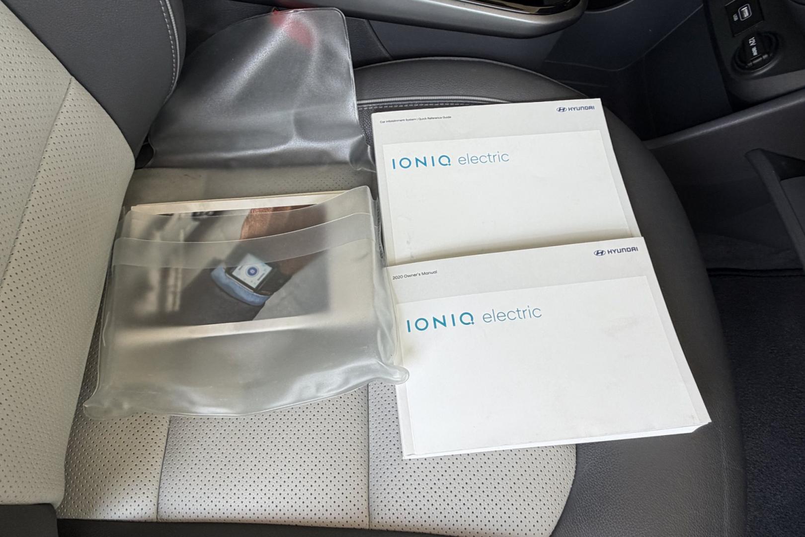 2020 White /Gray Hyundai Ioniq Hatchback Limited (KMHC85LJ1LU) with an 38.3 kWh engine, Automatic transmission, located at 2304 W. Main St., Boise, ID, 83702, (208) 342-7777, 43.622105, -116.218658 - Great Daily Commuter! Loaded With Safety Features!- Photo#23