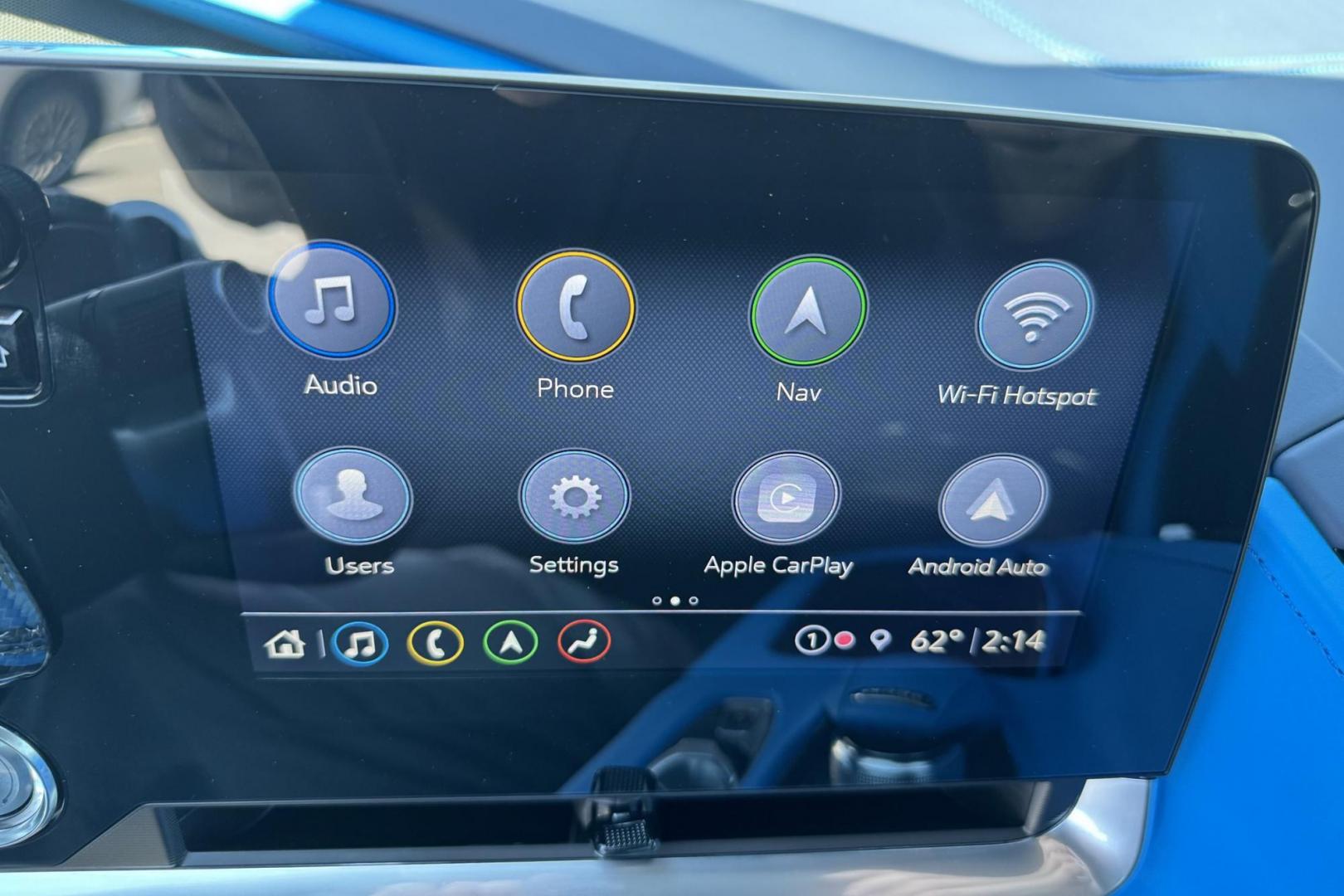 2022 Rapid Blue /Tension With Twilight Blue Dipped Chevrolet Corvette Stingray 3LT (1G1YC3D44N5) with an V8 6.2 Liter engine, Automatic 8 Speed transmission, located at 2304 W. Main St., Boise, ID, 83702, (208) 342-7777, 43.622105, -116.218658 - Photo#15