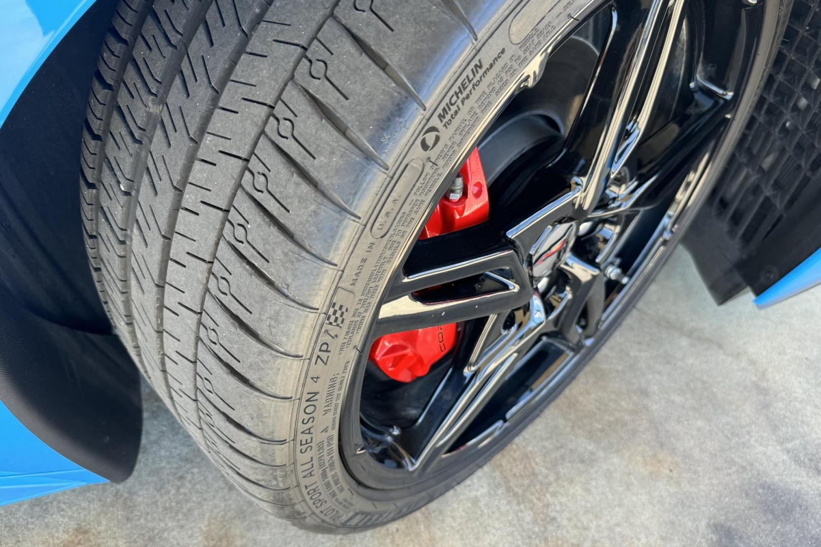2022 Rapid Blue /Tension With Twilight Blue Dipped Chevrolet Corvette Stingray 3LT (1G1YC3D44N5) with an V8 6.2 Liter engine, Automatic 8 Speed transmission, located at 2304 W. Main St., Boise, ID, 83702, (208) 342-7777, 43.622105, -116.218658 - Photo#12