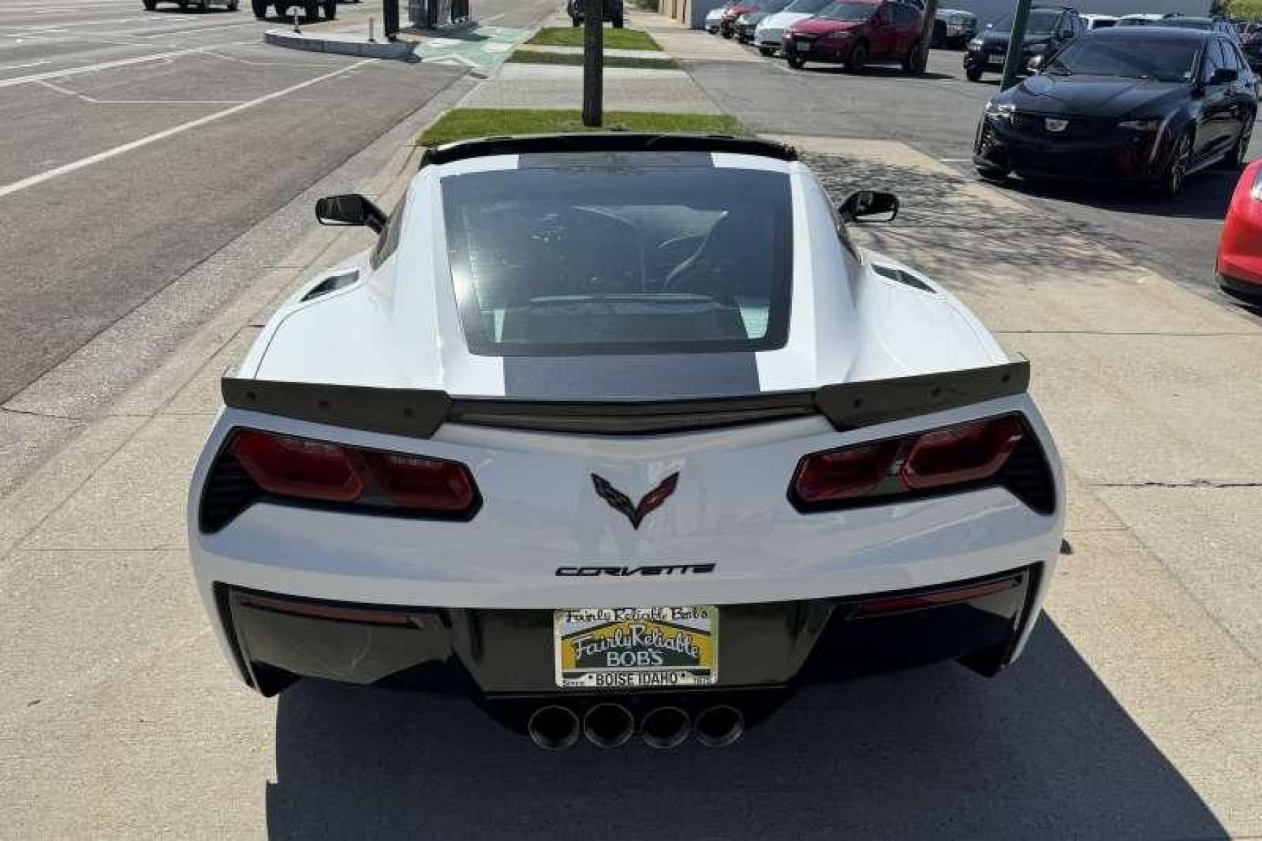 2016 Arctic White /Black Chevrolet Corvette Stingray 2LT Z51 (1G1YK2D75G5) with an V8 6.2 Liter engine, Automatic transmission, located at 2304 W. Main St., Boise, ID, 83702, (208) 342-7777, 43.622105, -116.218658 - Photo #1