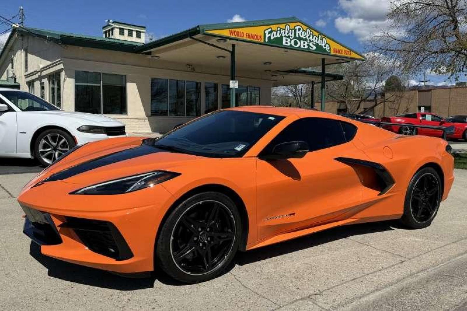 2022 Amplify Orange /Tension / Twilight Blue Chevrolet Corvette Stingray 3LT (1G1YC2D40N5) with an V8 6.2 Liter engine, Automatic transmission, located at 2304 W. Main St., Boise, ID, 83702, (208) 342-7777, 43.622105, -116.218658 - Get Your C8 Here! Remaining Factory Warranty! - Photo #22