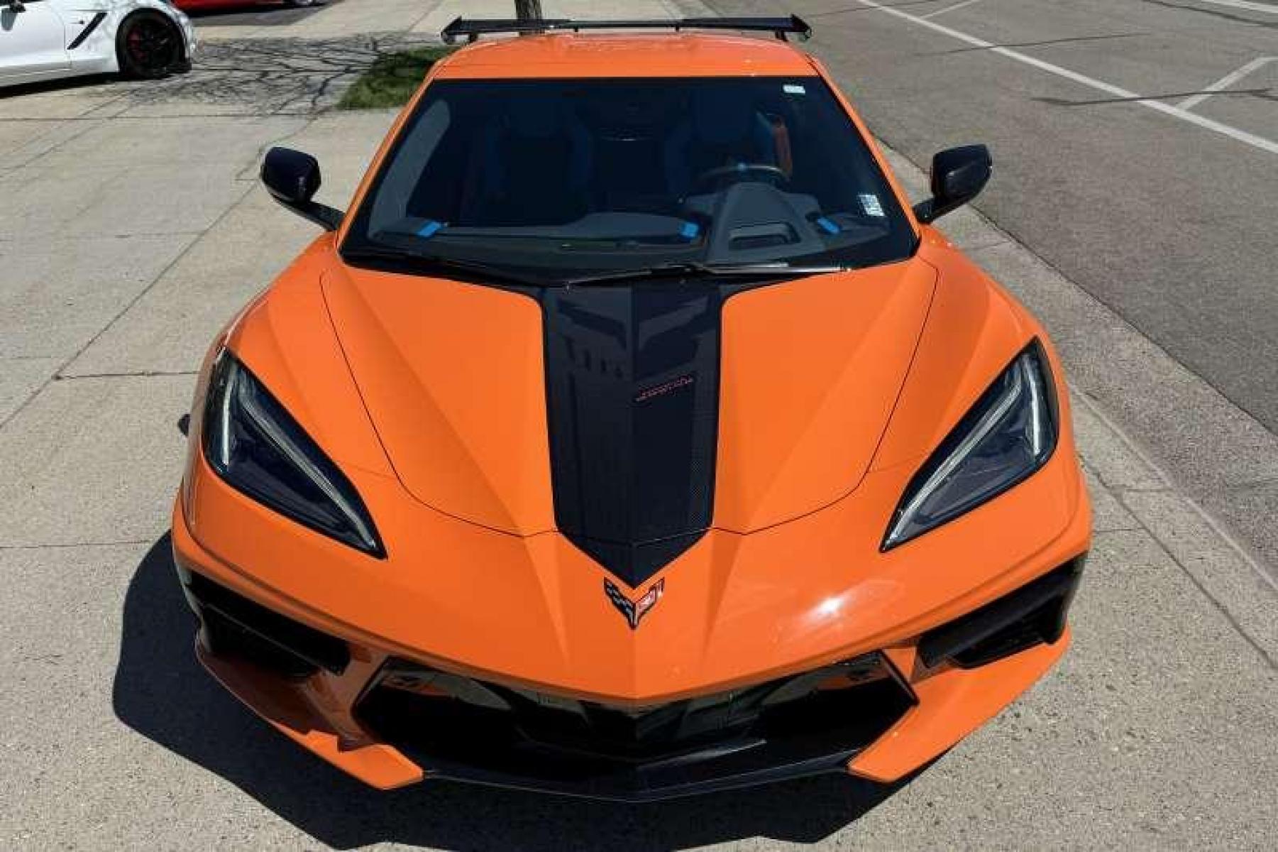 2022 Amplify Orange /Tension / Twilight Blue Chevrolet Corvette Stingray 3LT (1G1YC2D40N5) with an V8 6.2 Liter engine, Automatic transmission, located at 2304 W. Main St., Boise, ID, 83702, (208) 342-7777, 43.622105, -116.218658 - Get Your C8 Here! Remaining Factory Warranty! - Photo #25