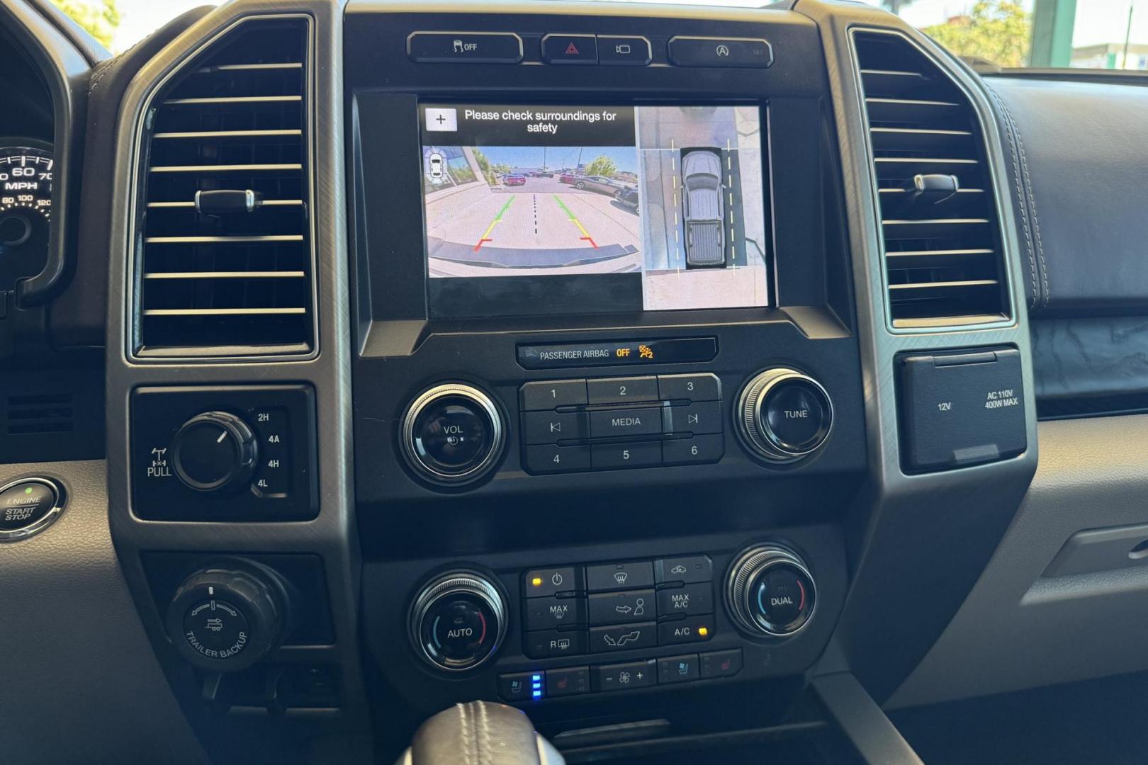 2019 Black /Tan FORD F-150 Limited (1FTEW1EG9KF) with an 3.5L V6 ECOBOOST HIGH OUTPUT engine, ELECTRONIC 10-SPEED AUTOMATIC transmission, located at 2304 W. Main St., Boise, ID, 83702, (208) 342-7777, 43.622105, -116.218658 - 2019 FORD - Photo#4