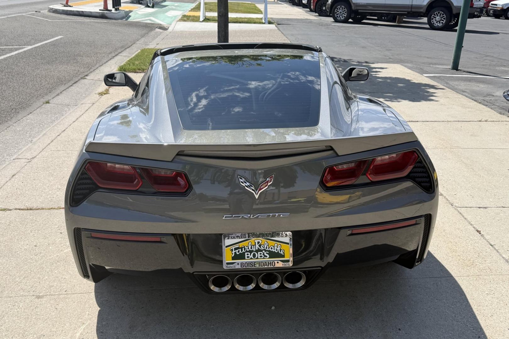 2015 Shark Grey /Gray Chevrolet Corvette Stingray 3LT Z51 (1G1YM2D70F5) with an V8 6.2 Liter engine, Automatic 8 Speed transmission, located at 2304 W. Main St., Boise, ID, 83702, (208) 342-7777, 43.622105, -116.218658 - 2015 Chevrolet Corvette Stingray 3LT Z51! - Photo#1