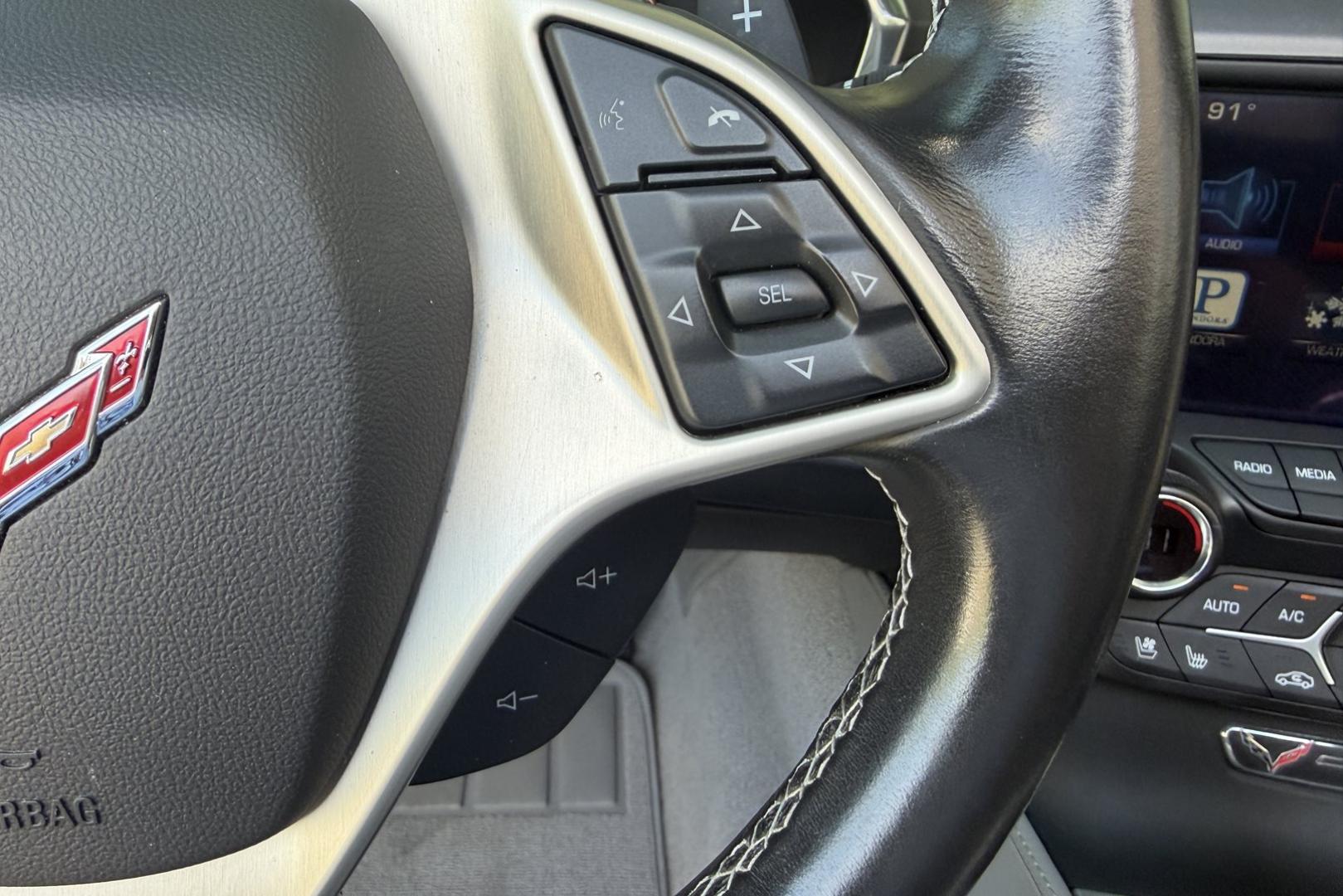 2015 Shark Grey /Gray Chevrolet Corvette Stingray 3LT Z51 (1G1YM2D70F5) with an V8 6.2 Liter engine, Automatic 8 Speed transmission, located at 2304 W. Main St., Boise, ID, 83702, (208) 342-7777, 43.622105, -116.218658 - 2015 Chevrolet Corvette Stingray 3LT Z51! - Photo#8