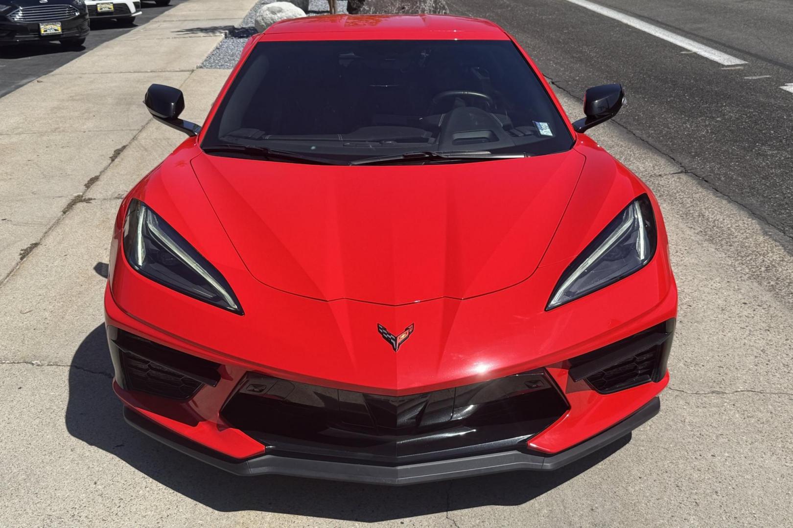 2022 Torch Red /Black Chevrolet Corvette Stingray 2LT Z51 (1G1YB2D4XN5) with an V8 6.2 Liter engine, Automatic 8 Speed transmission, located at 2304 W. Main St., Boise, ID, 83702, (208) 342-7777, 43.622105, -116.218658 - Well Optioned C8 With Lift! - Photo#28