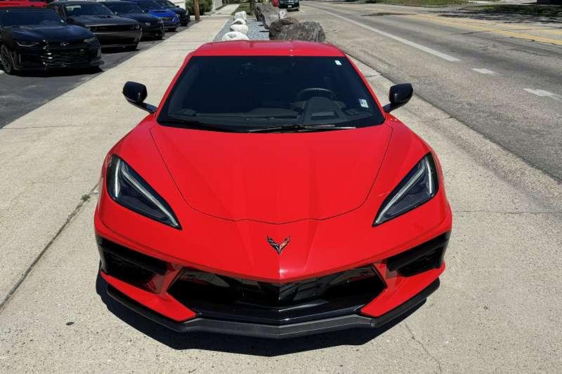 2022 Torch Red /Black Chevrolet Corvette Stingray 2LT Z51 (1G1YB2D4XN5) with an V8 6.2 Liter engine, Automatic transmission, located at 2304 W. Main St., Boise, ID, 83702, (208) 342-7777, 43.622105, -116.218658 - C8 Corvette With Lift! Ready To GO! - Photo #20