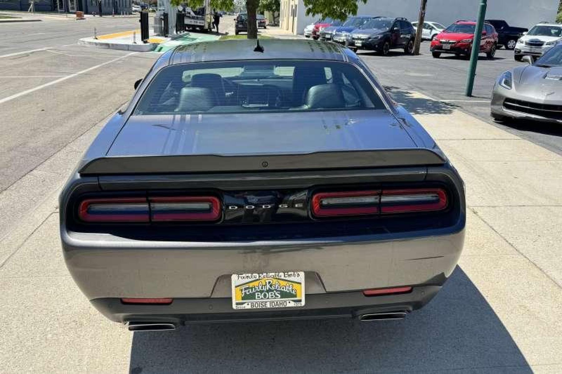 2016 Granite Crystal Metallic /Black Dodge Challenger R/T Shaker (2C3CDZBT0GH) with an V8 5.7 Liter HEMI engine, Manual transmission, located at 2304 W. Main St., Boise, ID, 83702, (208) 342-7777, 43.622105, -116.218658 - Rare Manual Transmission R/T Shaker Challenger! Ready To Go! - Photo #1