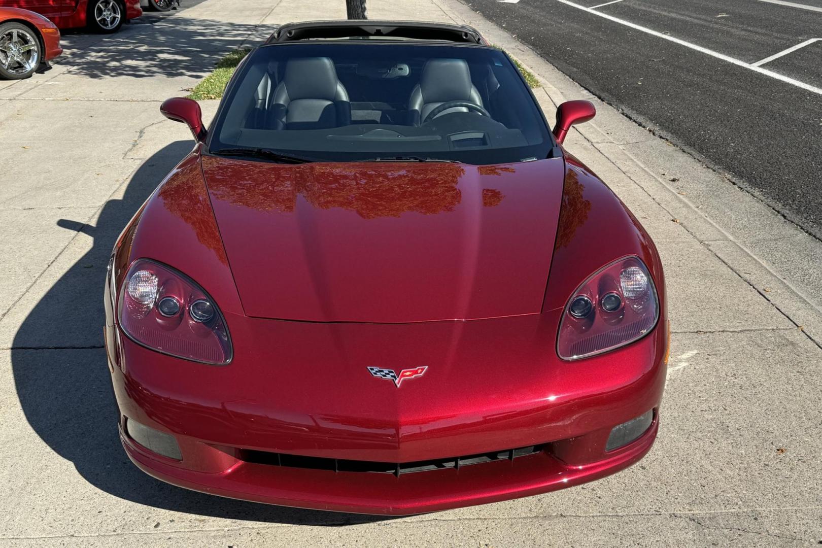 2007 Monterey Red /Black Chevrolet Corvette 3LT Z51 (1G1YY26U675) with an V8 6.0 Liter engine, 6 Speed Manual transmission, located at 2304 W. Main St., Boise, ID, 83702, (208) 342-7777, 43.622105, -116.218658 - Hidden Gem! Only 17k Miles! Ready To Go! - Photo#3