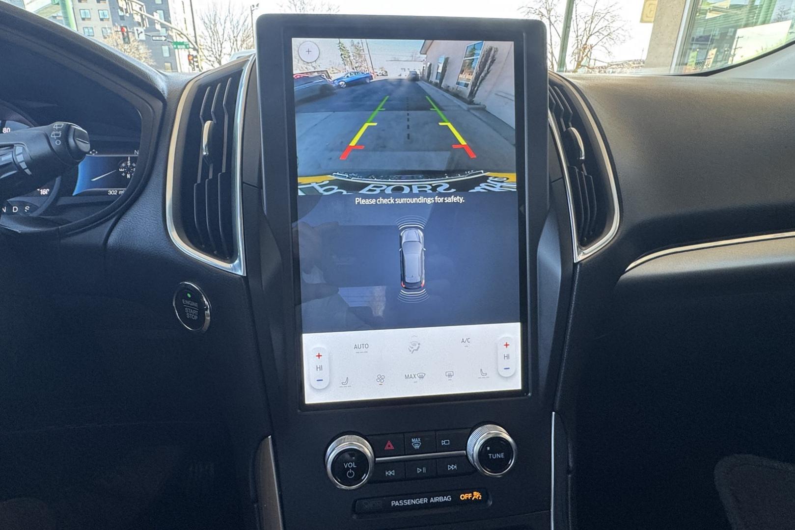 2022 Carbonized Gray Metallic /Black Ford Edge Titanium (2FMPK4K91NB) with an 4 Cyl 2.0 Liter Turbo engine, Automatic 8 Speed transmission, located at 2304 W. Main St., Boise, ID, 83702, (208) 342-7777, 43.622105, -116.218658 - Highly Optioned! Smooth Ride! All Wheel Drive! - Photo#7