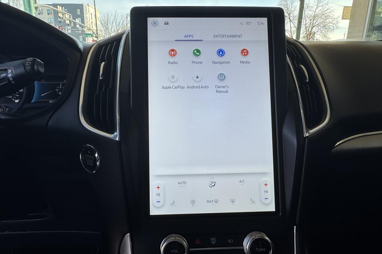 2022 Carbonized Gray Metallic /Black Ford Edge Titanium (2FMPK4K91NB) with an 4 Cyl 2.0 Liter Turbo engine, Automatic 8 Speed transmission, located at 2304 W. Main St., Boise, ID, 83702, (208) 342-7777, 43.622105, -116.218658 - Highly Optioned! Smooth Ride! All Wheel Drive! - Photo#10