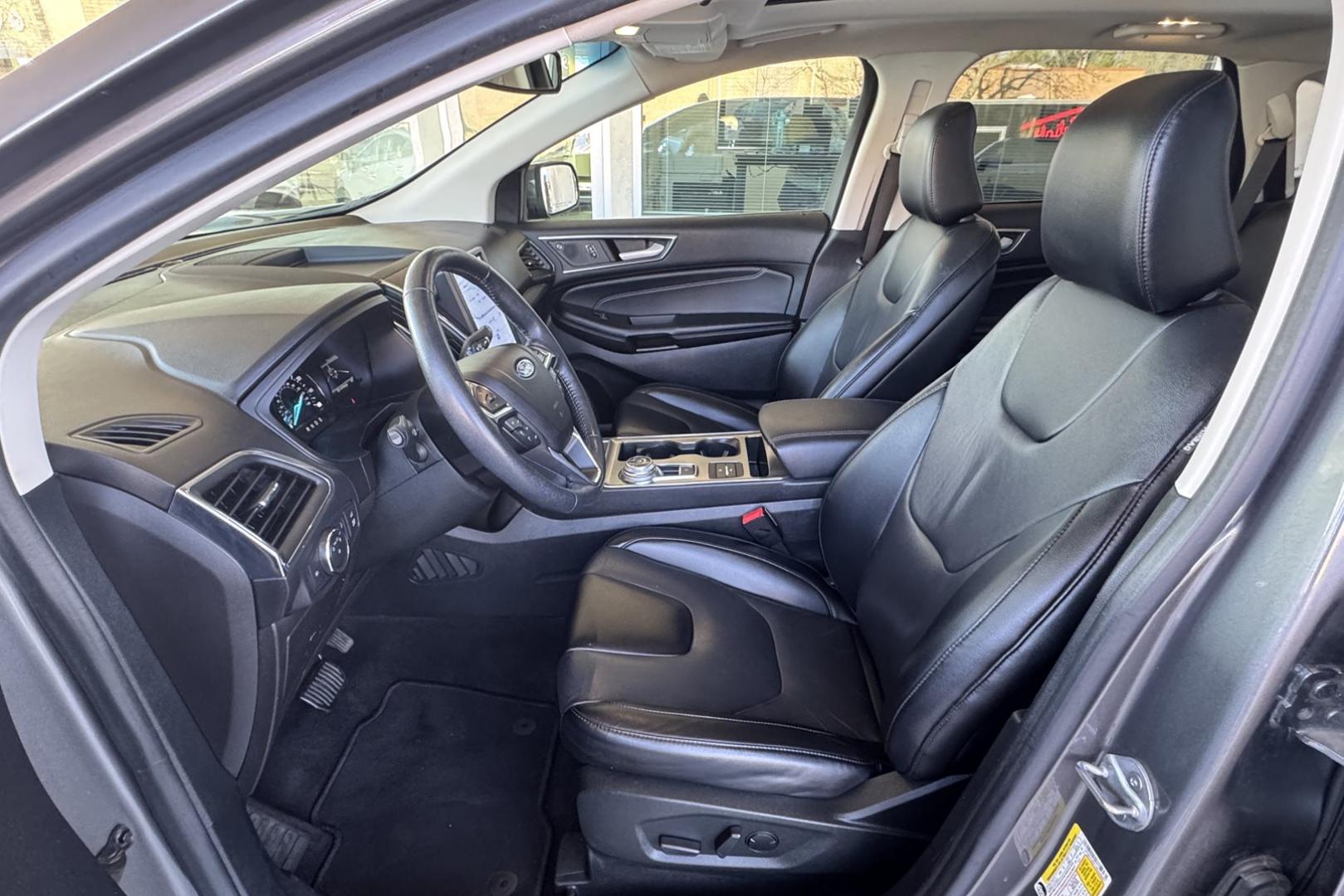 2022 Carbonized Gray Metallic /Black Ford Edge Titanium (2FMPK4K91NB) with an 4 Cyl 2.0 Liter Turbo engine, Automatic 8 Speed transmission, located at 2304 W. Main St., Boise, ID, 83702, (208) 342-7777, 43.622105, -116.218658 - Highly Optioned! Smooth Ride! All Wheel Drive! - Photo#15