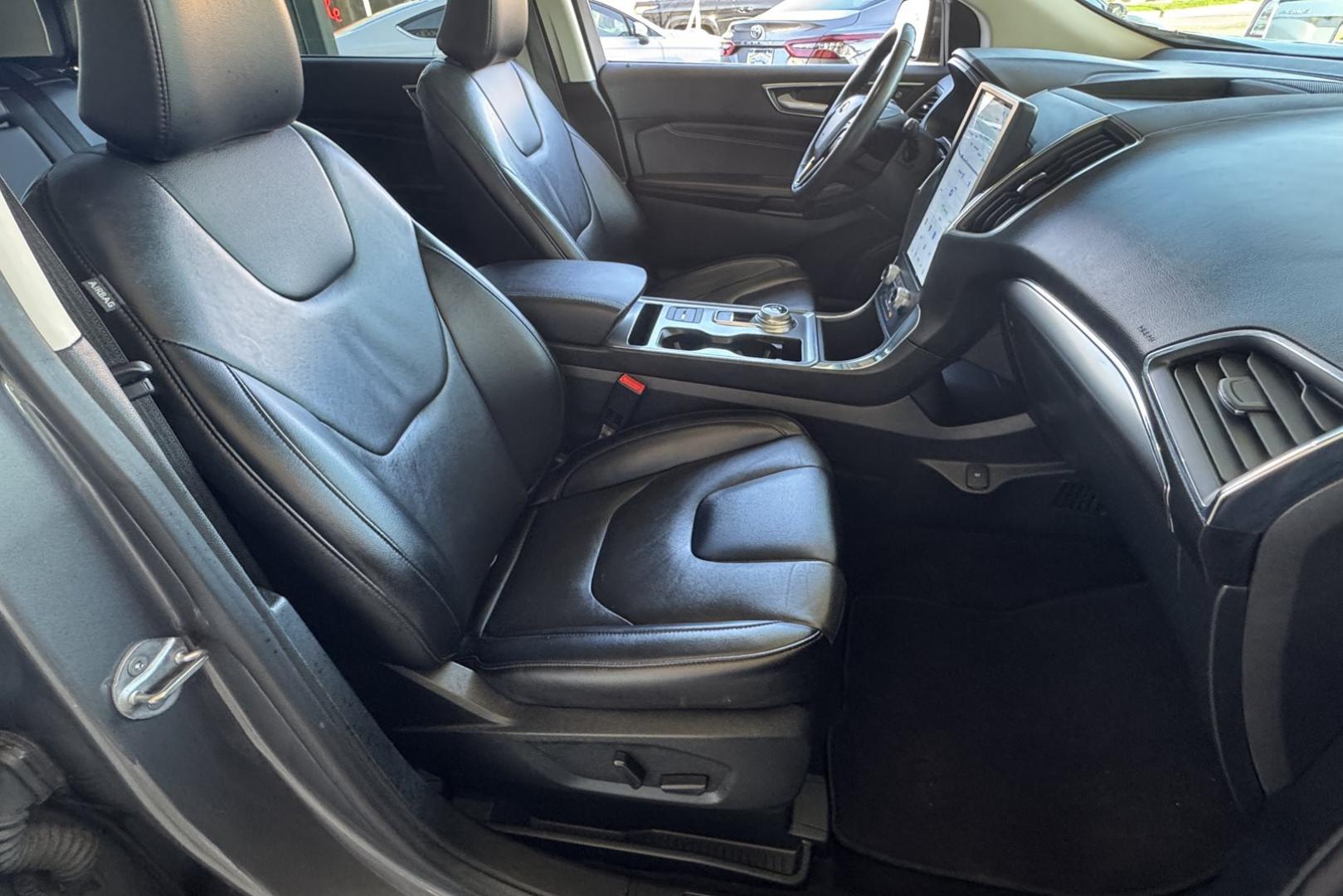 2022 Carbonized Gray Metallic /Black Ford Edge Titanium (2FMPK4K91NB) with an 4 Cyl 2.0 Liter Turbo engine, Automatic 8 Speed transmission, located at 2304 W. Main St., Boise, ID, 83702, (208) 342-7777, 43.622105, -116.218658 - Highly Optioned! Smooth Ride! All Wheel Drive! - Photo#18