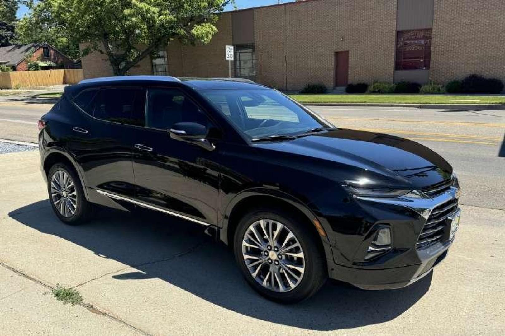2019 Black /Black Chevrolet Blazer Premier (3GNKBKRS0KS) with an V6 3.6 Liter engine, Automatic 9 Speed transmission, located at 2304 W. Main St., Boise, ID, 83702, (208) 342-7777, 43.622105, -116.218658 - Black On Black And Clean! - Photo#2