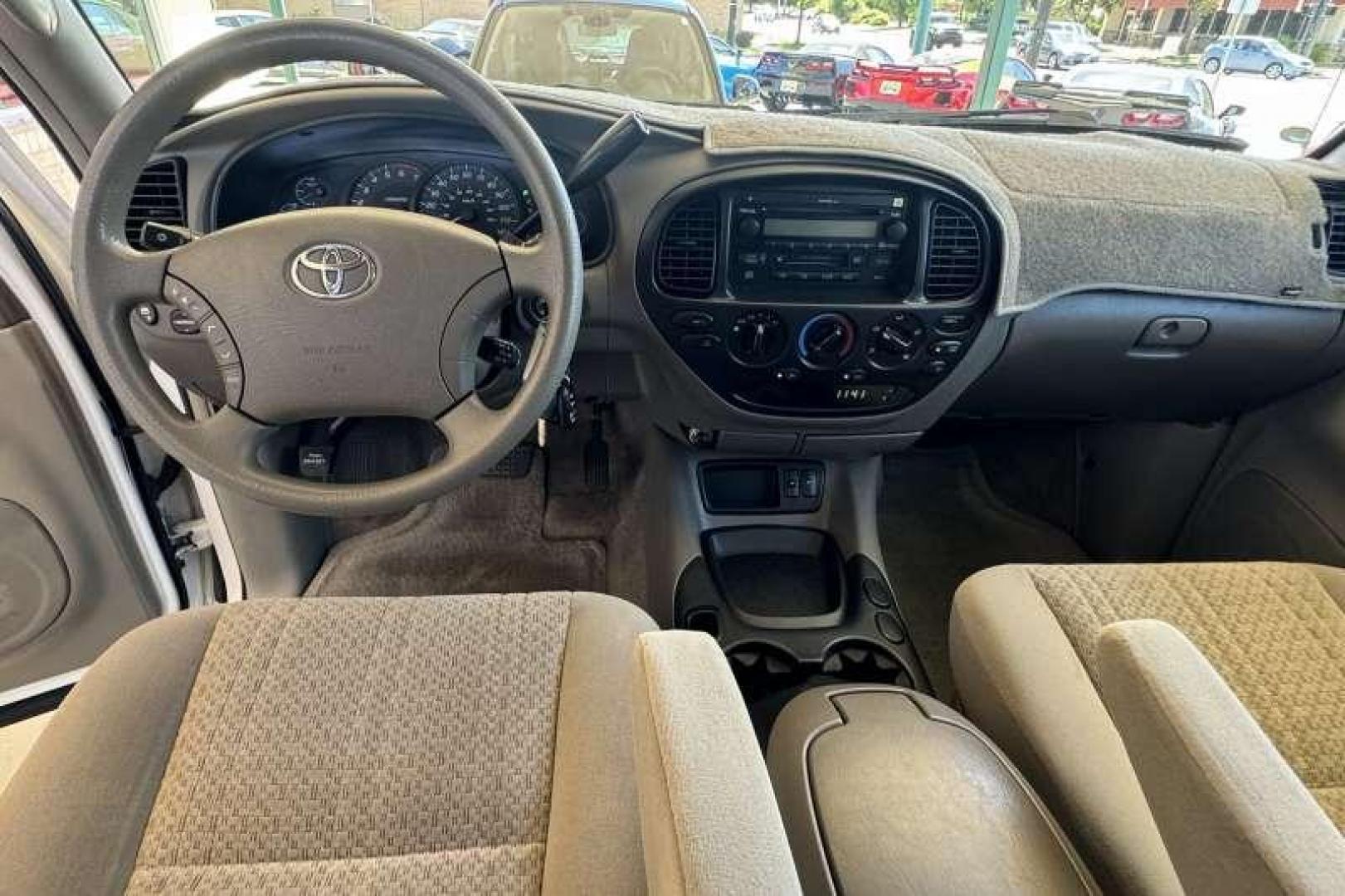 2005 Super White /Tan Toyota Tundra Double Cab SR5 (5TBET341X5S) with an V8 4.7 Liter engine, Automatic transmission, located at 2304 W. Main St., Boise, ID, 83702, (208) 342-7777, 43.622105, -116.218658 - New Tires! Amazing Condition! Hard To Find Toyota! - Photo#9