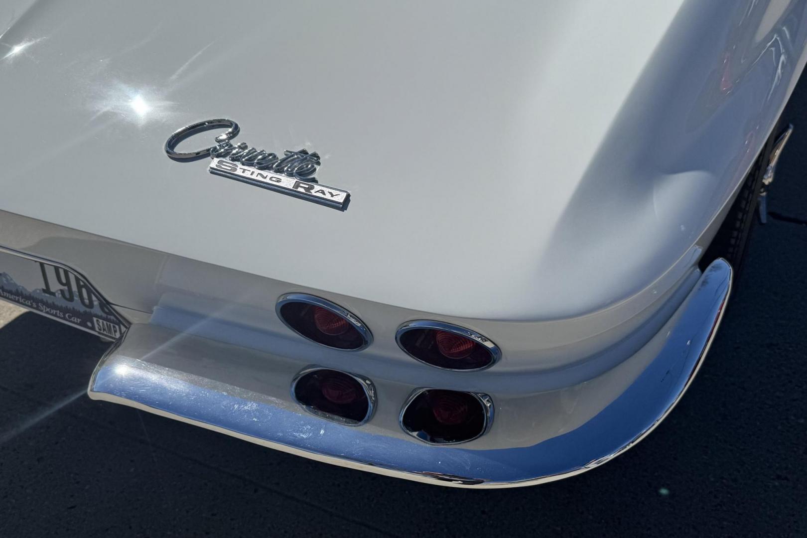 1965 White /White Chevrolet Corvette Convertible (19475S11322) with an V8 327 engine, 4 Speed transmission, located at 2304 W. Main St., Boise, ID, 83702, (208) 342-7777, 43.622105, -116.218658 - 1965 CHEVROLET - Photo#10