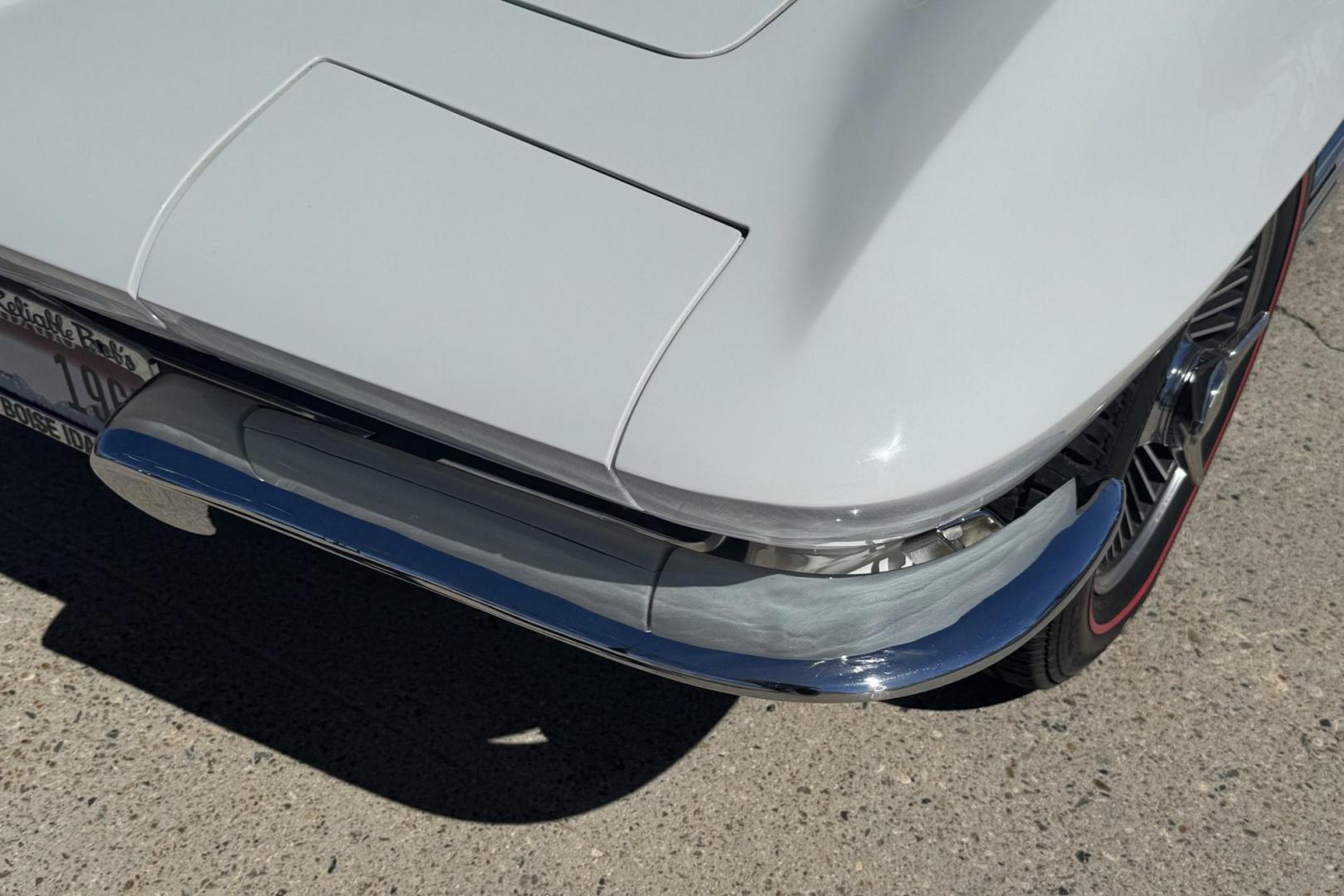 1965 White /White Chevrolet Corvette Convertible (19475S11322) with an V8 327 engine, 4 Speed transmission, located at 2304 W. Main St., Boise, ID, 83702, (208) 342-7777, 43.622105, -116.218658 - 1965 CHEVROLET - Photo#11