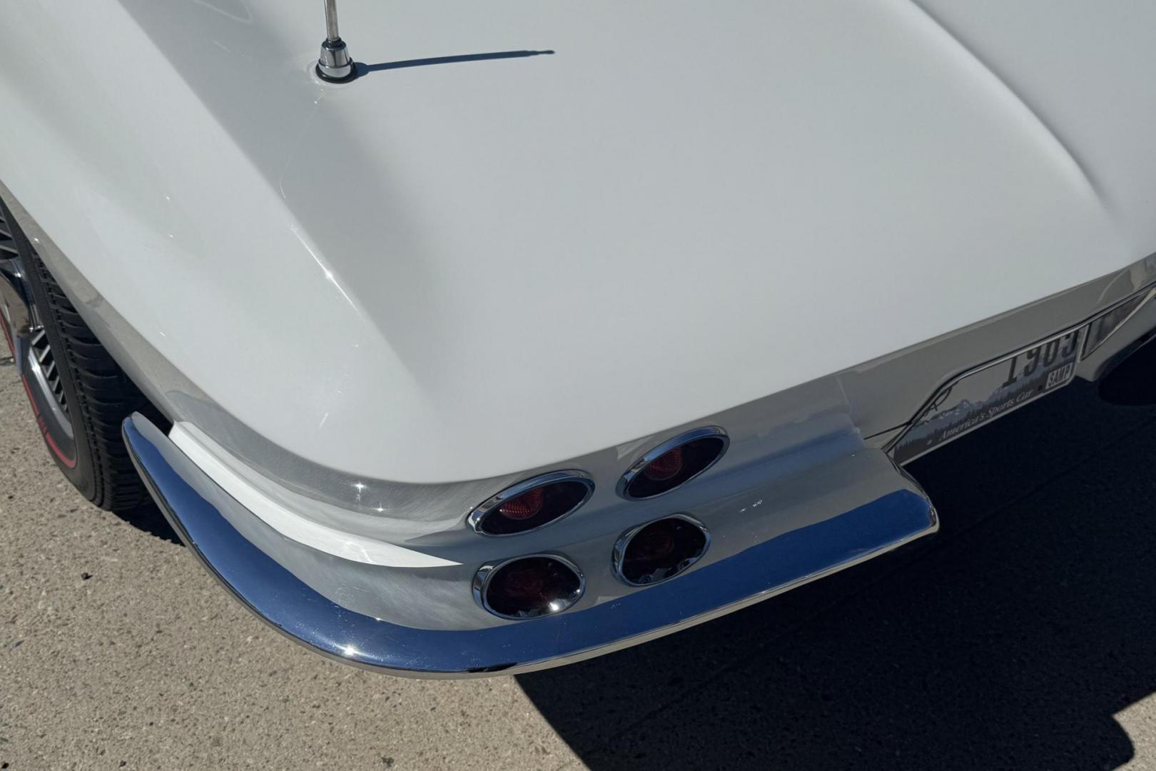 1965 White /White Chevrolet Corvette Convertible (19475S11322) with an V8 327 engine, 4 Speed transmission, located at 2304 W. Main St., Boise, ID, 83702, (208) 342-7777, 43.622105, -116.218658 - 1965 CHEVROLET - Photo#12