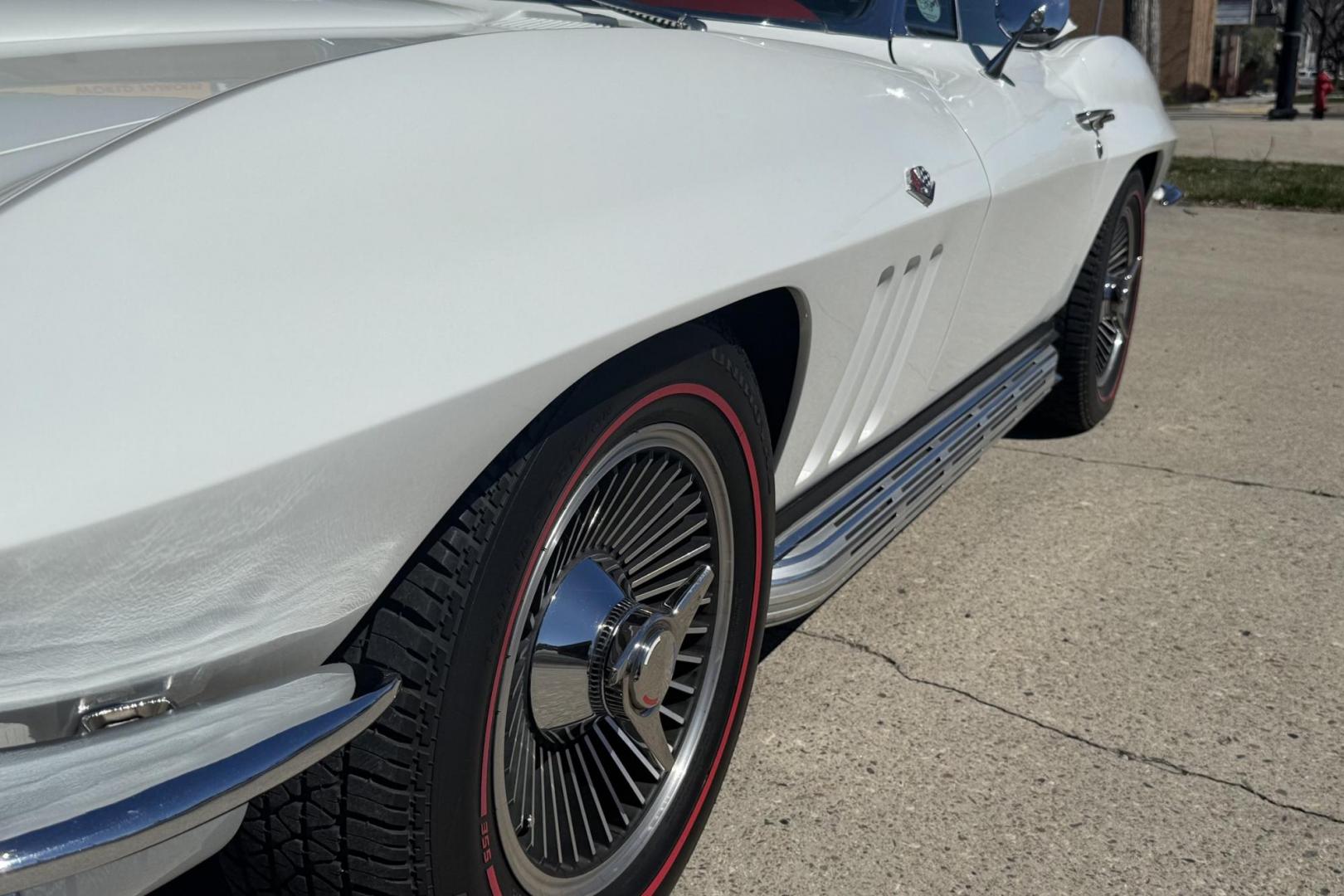 1965 White /White Chevrolet Corvette Convertible (19475S11322) with an V8 327 engine, 4 Speed transmission, located at 2304 W. Main St., Boise, ID, 83702, (208) 342-7777, 43.622105, -116.218658 - 1965 CHEVROLET - Photo#13
