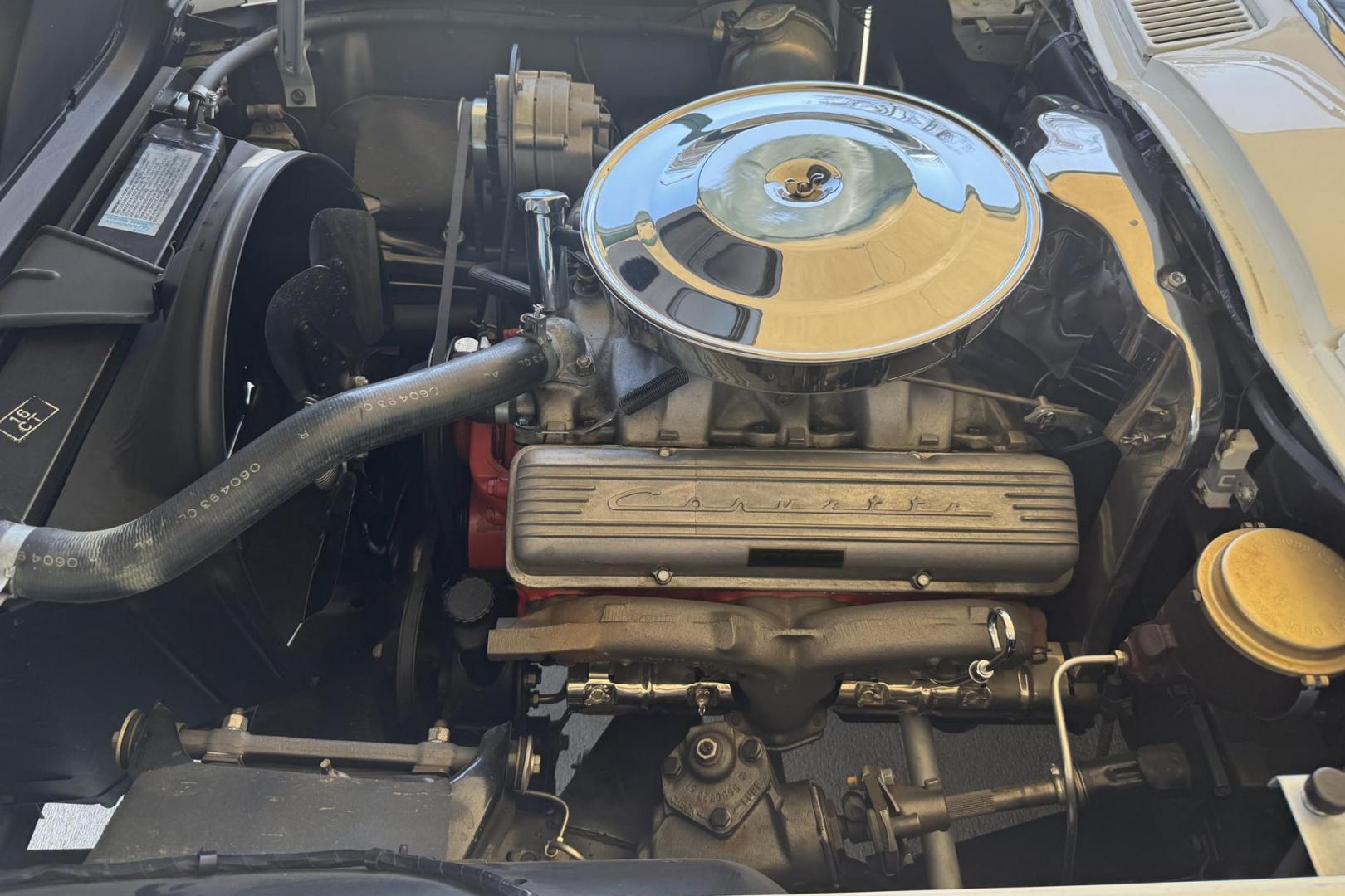 1965 White /White Chevrolet Corvette Convertible (19475S11322) with an V8 327 engine, 4 Speed transmission, located at 2304 W. Main St., Boise, ID, 83702, (208) 342-7777, 43.622105, -116.218658 - 1965 CHEVROLET - Photo#21