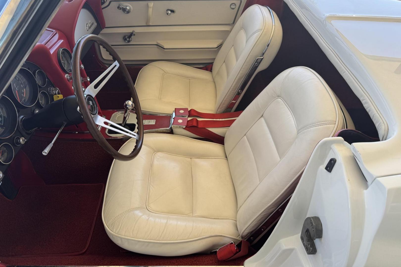 1965 White /White Chevrolet Corvette Convertible (19475S11322) with an V8 327 engine, 4 Speed transmission, located at 2304 W. Main St., Boise, ID, 83702, (208) 342-7777, 43.622105, -116.218658 - 1965 CHEVROLET - Photo#22