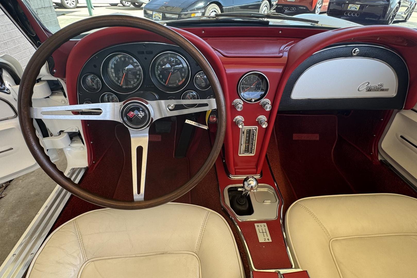1965 White /White Chevrolet Corvette Convertible (19475S11322) with an V8 327 engine, 4 Speed transmission, located at 2304 W. Main St., Boise, ID, 83702, (208) 342-7777, 43.622105, -116.218658 - 1965 CHEVROLET - Photo#25