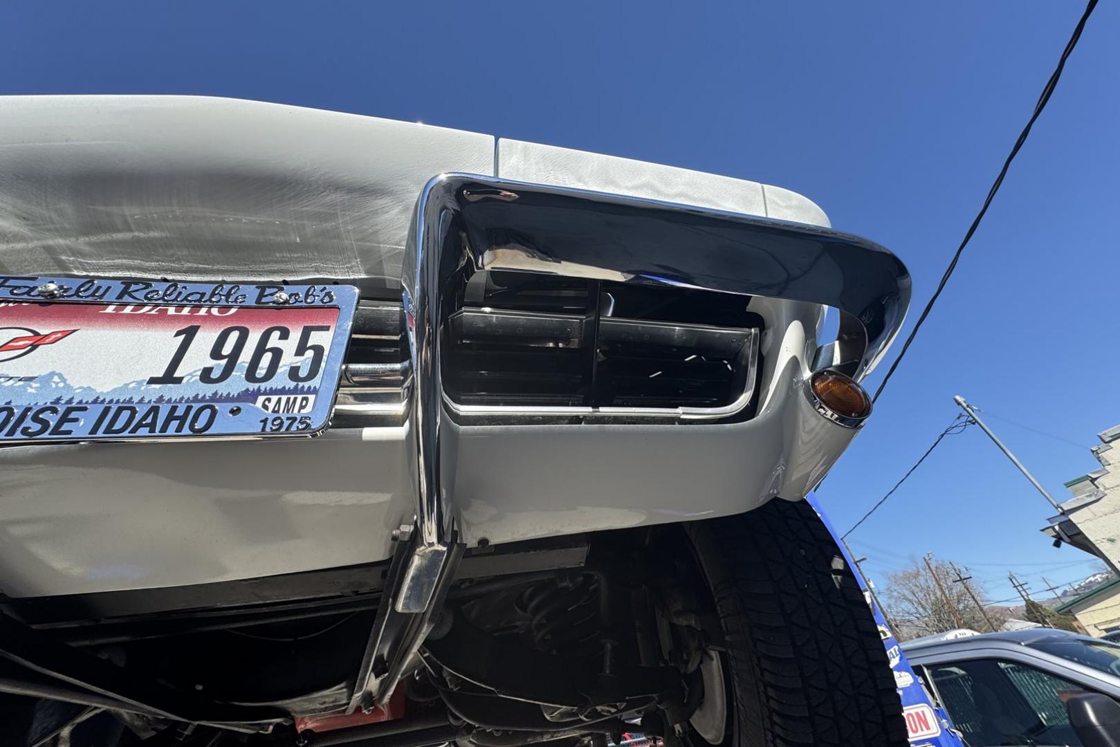 1965 White /White Chevrolet Corvette Convertible (19475S11322) with an V8 327 engine, 4 Speed transmission, located at 2304 W. Main St., Boise, ID, 83702, (208) 342-7777, 43.622105, -116.218658 - 1965 CHEVROLET - Photo#60