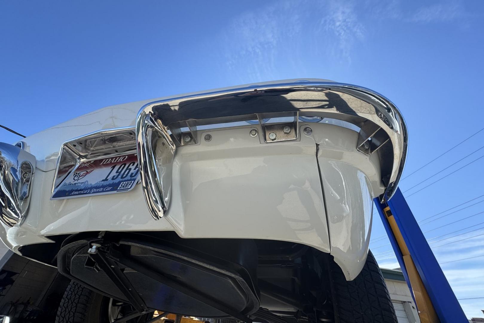 1965 White /White Chevrolet Corvette Convertible (19475S11322) with an V8 327 engine, 4 Speed transmission, located at 2304 W. Main St., Boise, ID, 83702, (208) 342-7777, 43.622105, -116.218658 - 1965 CHEVROLET - Photo#67
