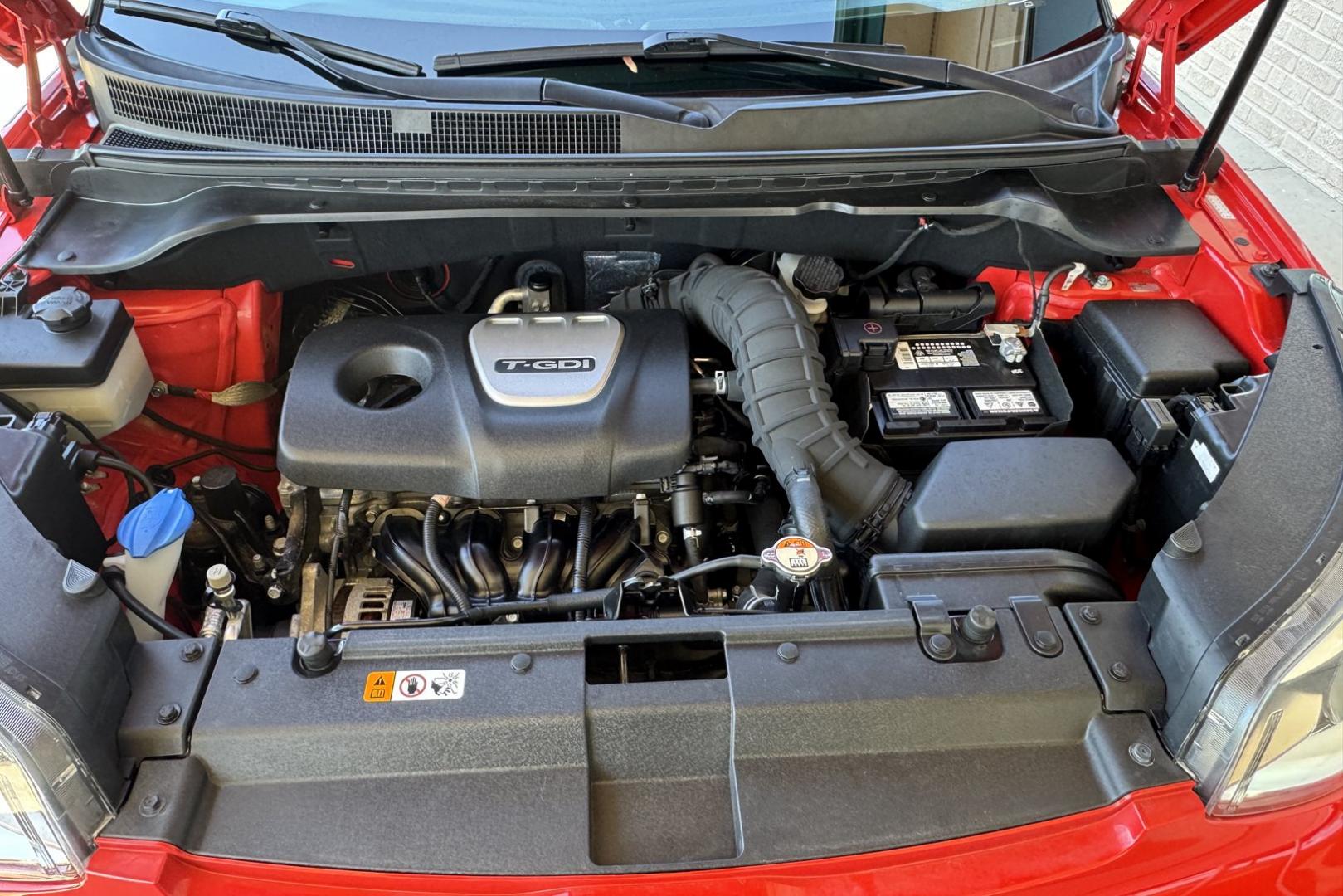 2018 Red /Black KIA Soul ! (KNDJX3AA1J7) with an 4 Cyl 1.6 Liter Turbo engine, Automatic 7 Speed transmission, located at 2304 W. Main St., Boise, ID, 83702, (208) 342-7777, 43.622105, -116.218658 - New Tires! Great Fuel Economy! - Photo#14