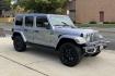 2021 Billet Silver /Black Jeep Wrangler Unlimited 4xe Sahara Unlimited Sahara (1C4JJXP6XMW) with an 2.0L I4 DOHC DI TURBO PHEV engine, Automatic 8 Speed transmission, located at 2304 W. Main St., Boise, ID, 83702, (208) 342-7777, 43.622105, -116.218658 - Enjoy Off Road with the ability to get fuel economy with your daily commute! - Photo#2
