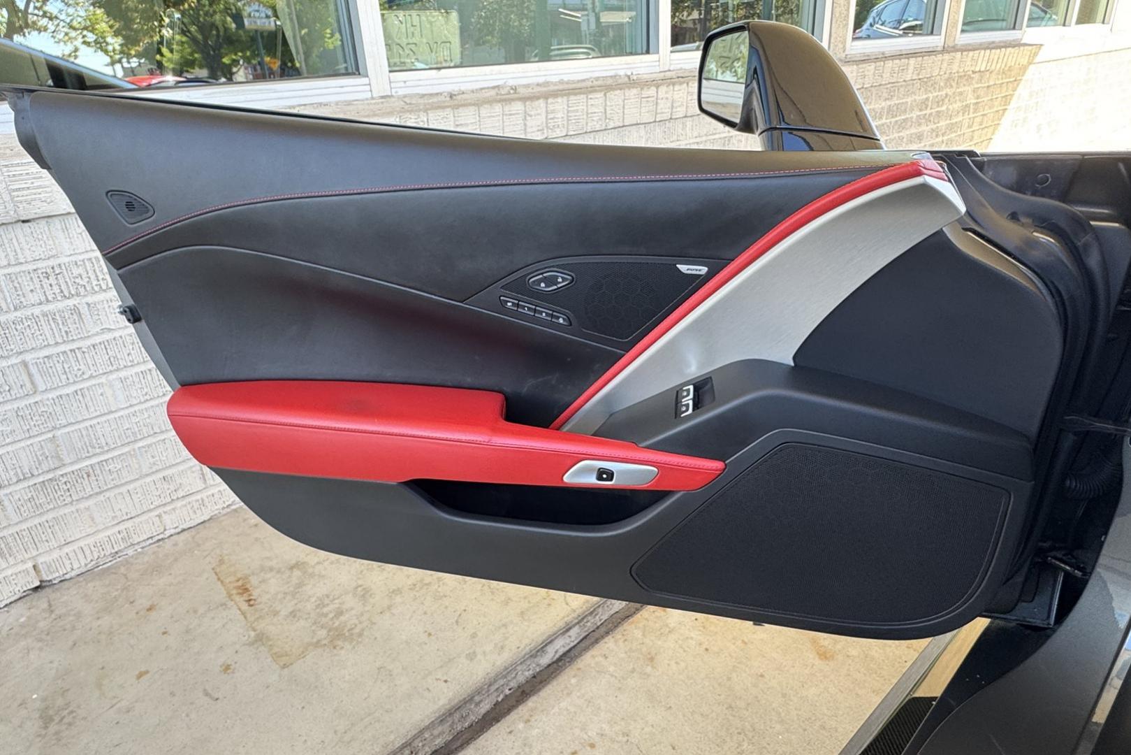 2015 Cyber Gray /Adrenaline Red Chevrolet Corvette Stingray 3LZ Z07 (1G1YT3D63F5) with an V8 6.2 Liter Supercharged engine, 7 Speed Manual transmission, located at 2304 W. Main St., Boise, ID, 83702, (208) 342-7777, 43.622105, -116.218658 - Shown By Appointment Only! PPF covering front to back of the car! This is the one to get! - Photo#6