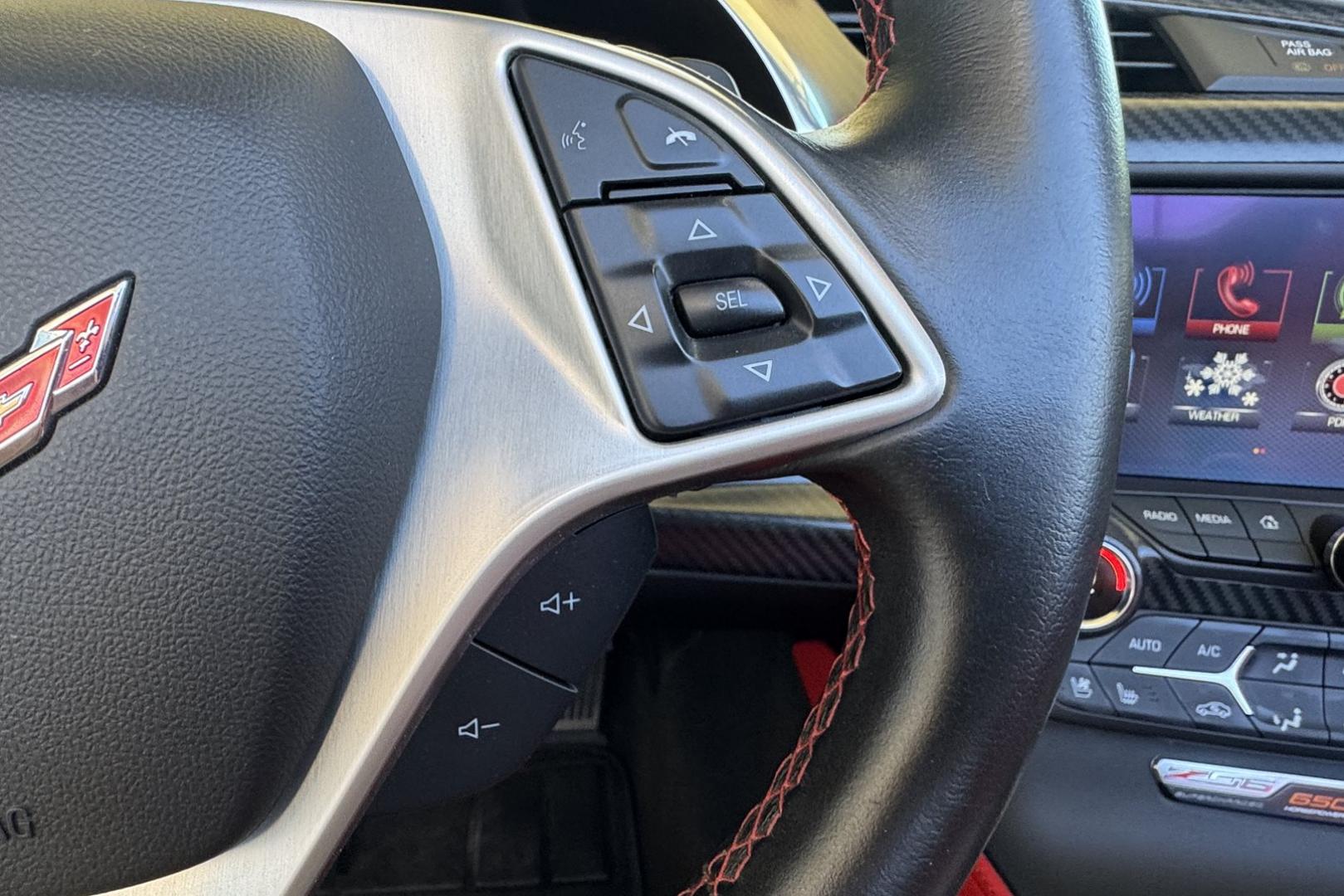 2015 Cyber Gray /Adrenaline Red Chevrolet Corvette Stingray 3LZ Z07 (1G1YT3D63F5) with an V8 6.2 Liter Supercharged engine, 7 Speed Manual transmission, located at 2304 W. Main St., Boise, ID, 83702, (208) 342-7777, 43.622105, -116.218658 - Shown By Appointment Only! PPF covering front to back of the car! This is the one to get! - Photo#14