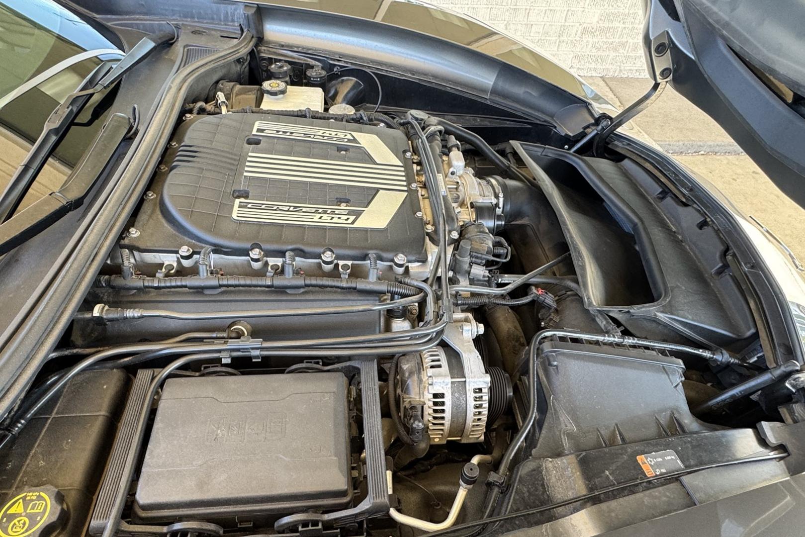 2015 Cyber Gray /Adrenaline Red Chevrolet Corvette Stingray 3LZ Z07 (1G1YT3D63F5) with an V8 6.2 Liter Supercharged engine, 7 Speed Manual transmission, located at 2304 W. Main St., Boise, ID, 83702, (208) 342-7777, 43.622105, -116.218658 - Shown By Appointment Only! PPF covering front to back of the car! This is the one to get! - Photo#16