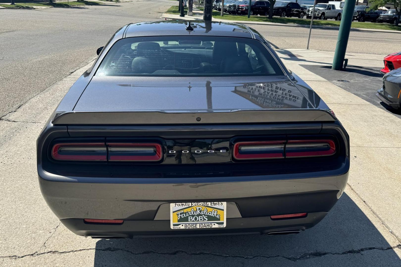 2019 Maximum Steel Metallic /Black Dodge Challenger R/T Plus (2C3CDZBT9KH) with an 5.7L V8 OHV 16V engine, Automatic 8 Speed transmission, located at 2304 W. Main St., Boise, ID, 83702, (208) 342-7777, 43.622105, -116.218658 - Photo#2
